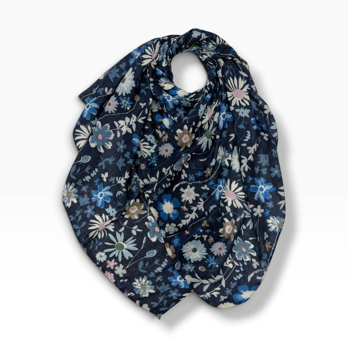 Wildflower Floral Print Scarf - The Coastal Boutique