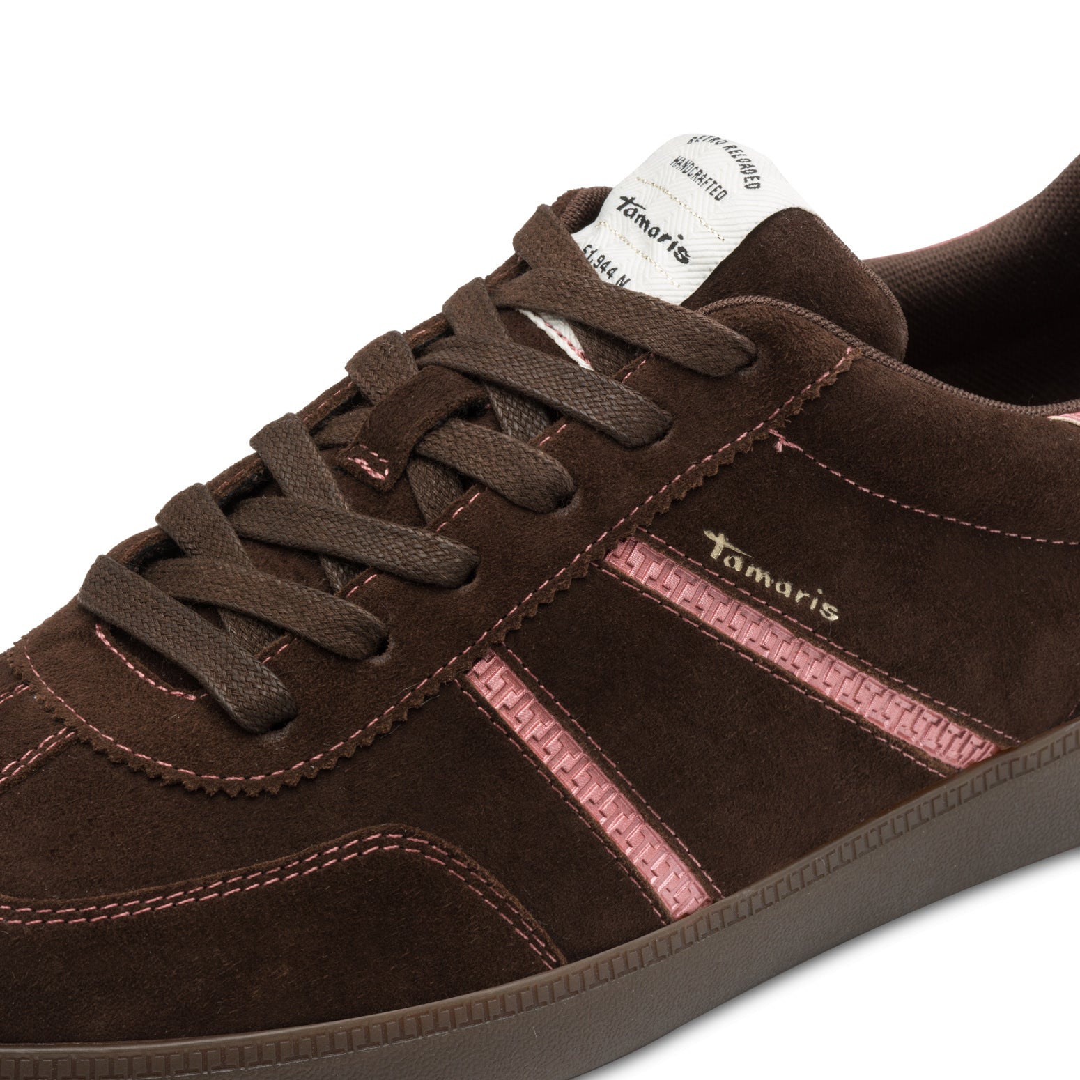 Tamaris Suede Leather Trainers image 3