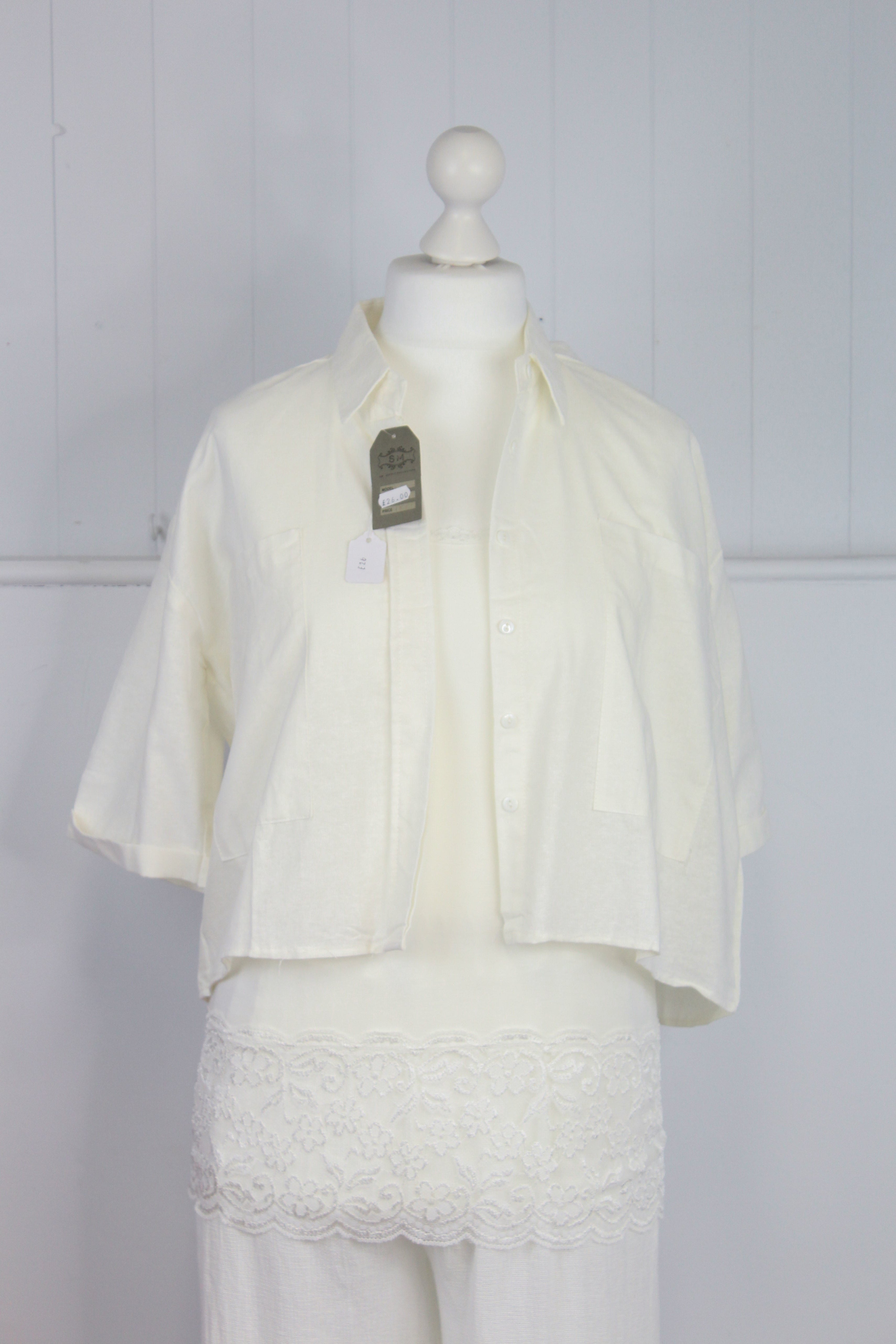 Venice Linen Shirt Button Down Top image 5