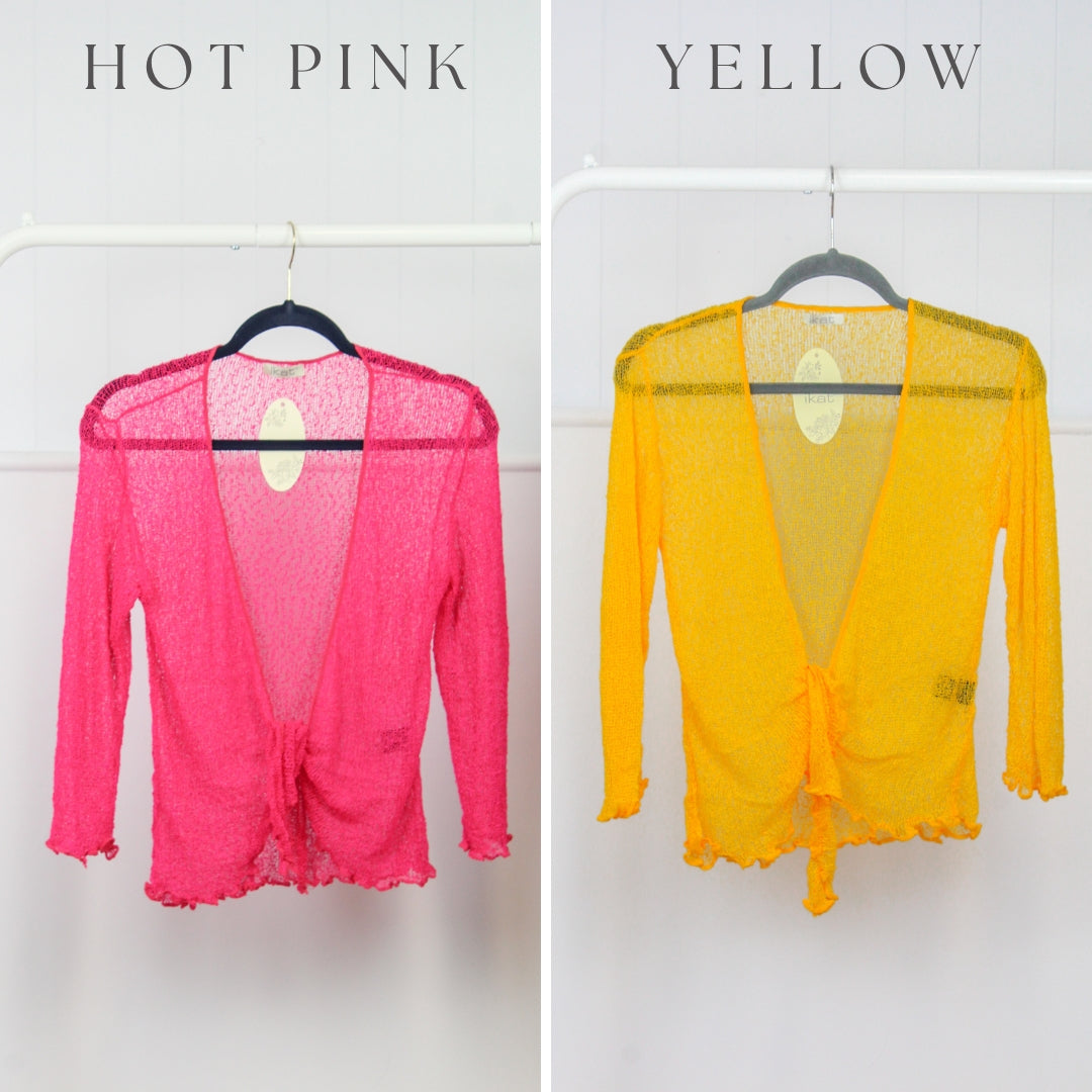 IKat Tie Front Cardigan image 9