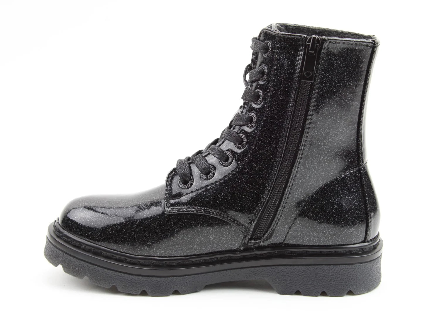 Heavenly Feet Justina Glitter Lace-up Boots image 3