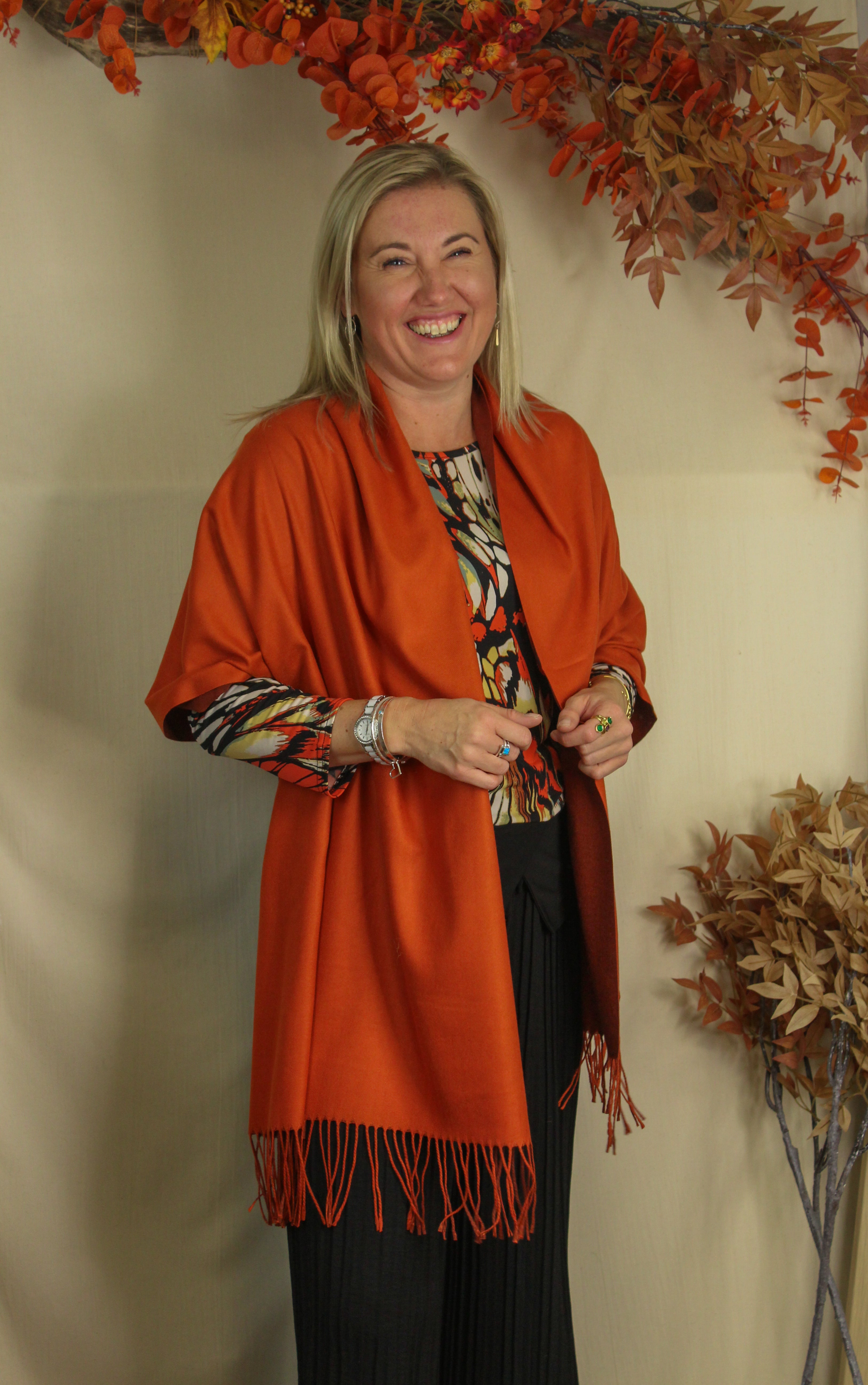 Two Tone Reversible Scarf image 8