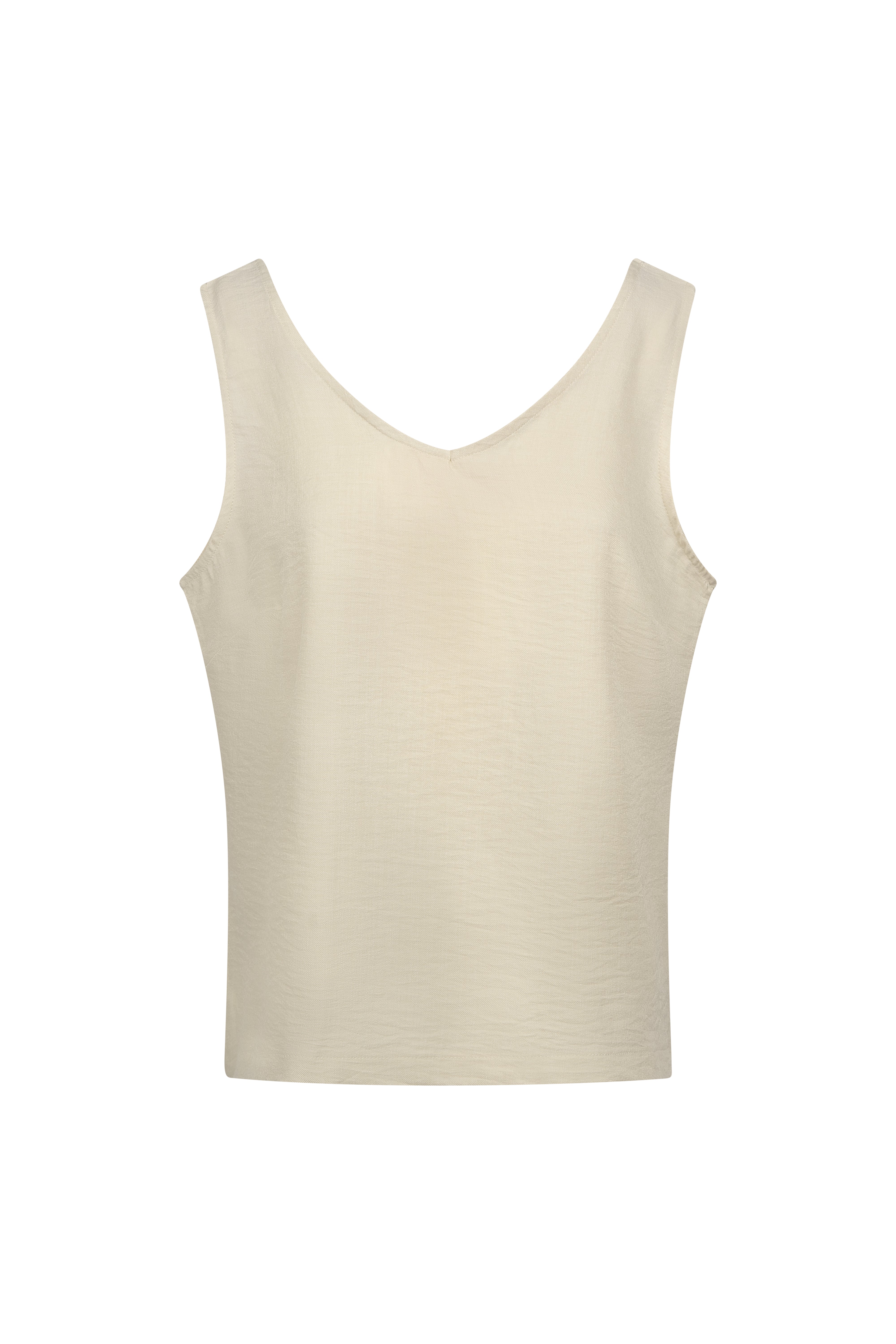 Pinns Linen Look Vest Top - The Coastal Boutique