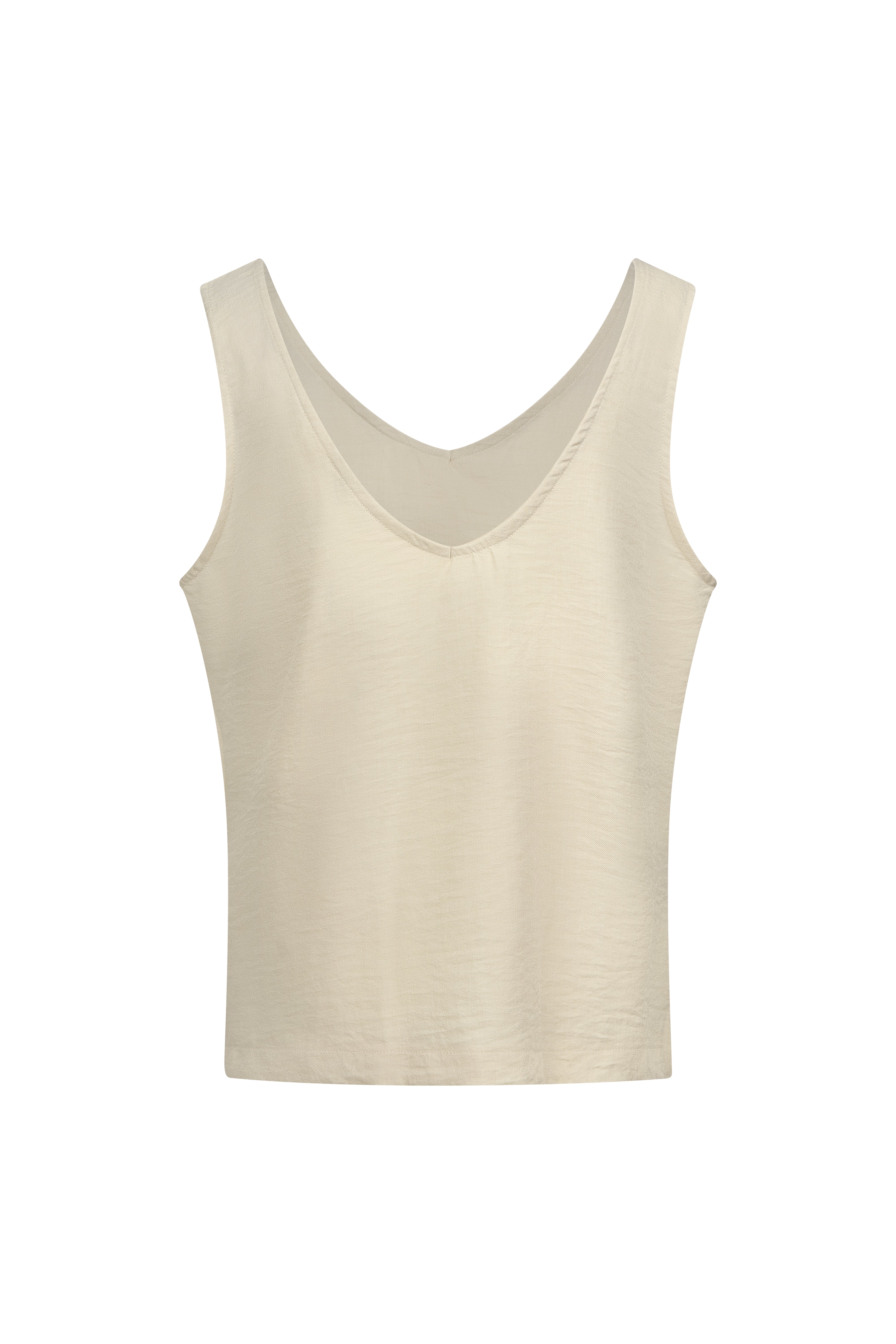 Pinns Linen Look Vest Top - The Coastal Boutique
