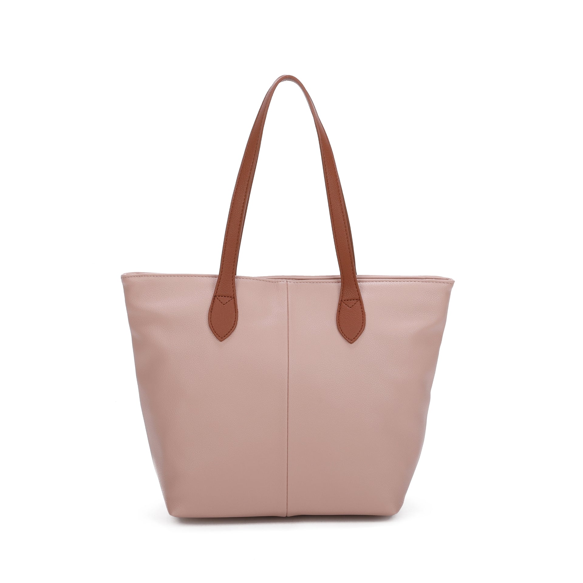 Faux Leather Shopper Tote Handbag Bag image 5