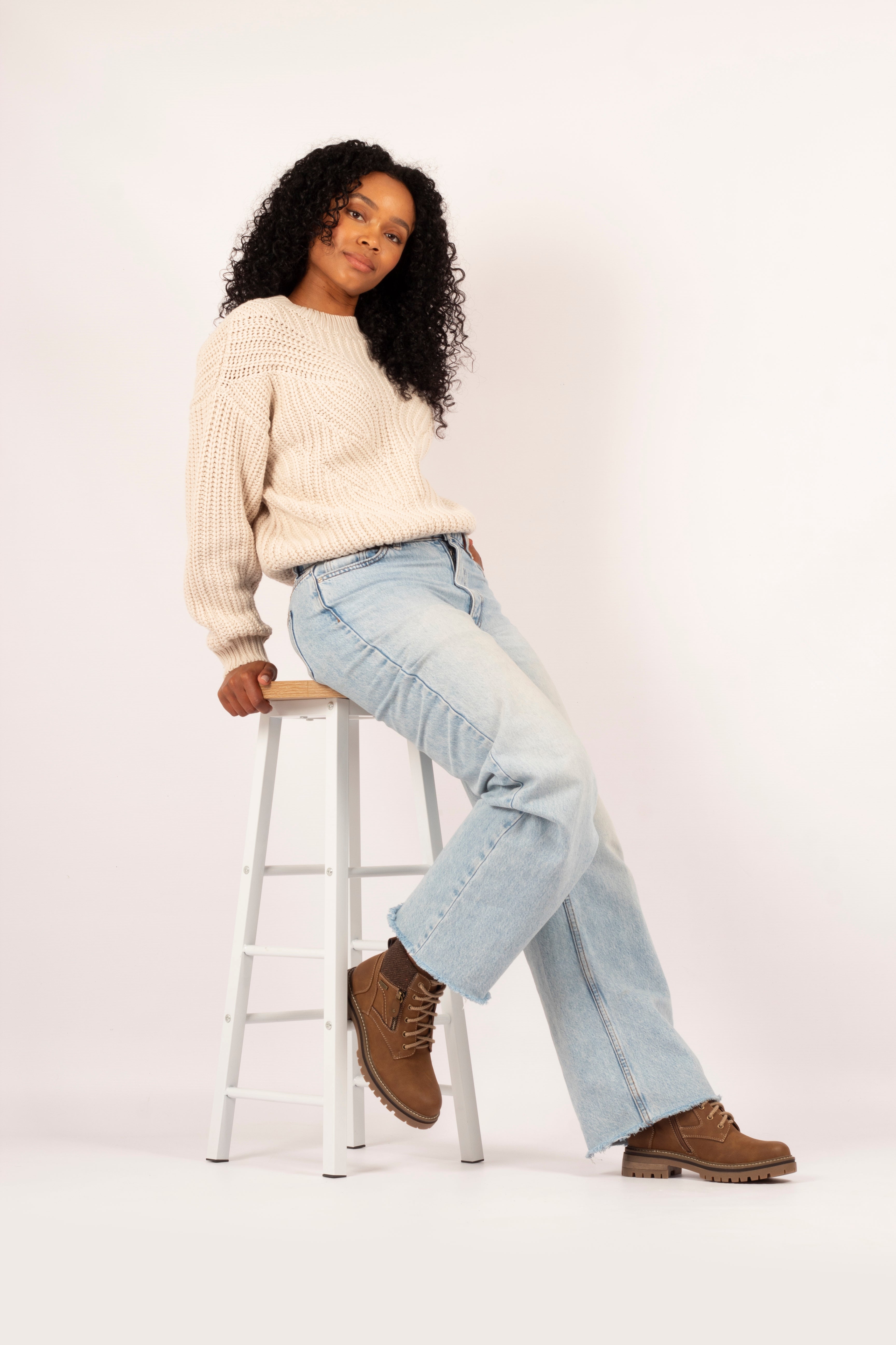 Lunar Caramel Lace-up Boots image 4