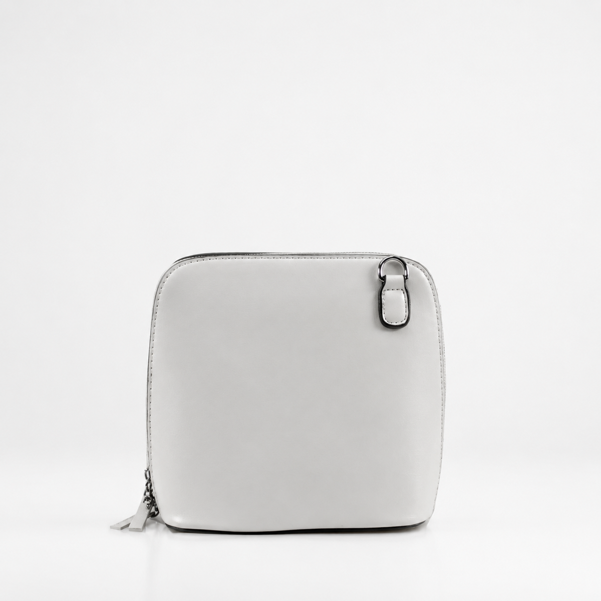 Faux leather square crossbody bag in a choice of colours - product view 15