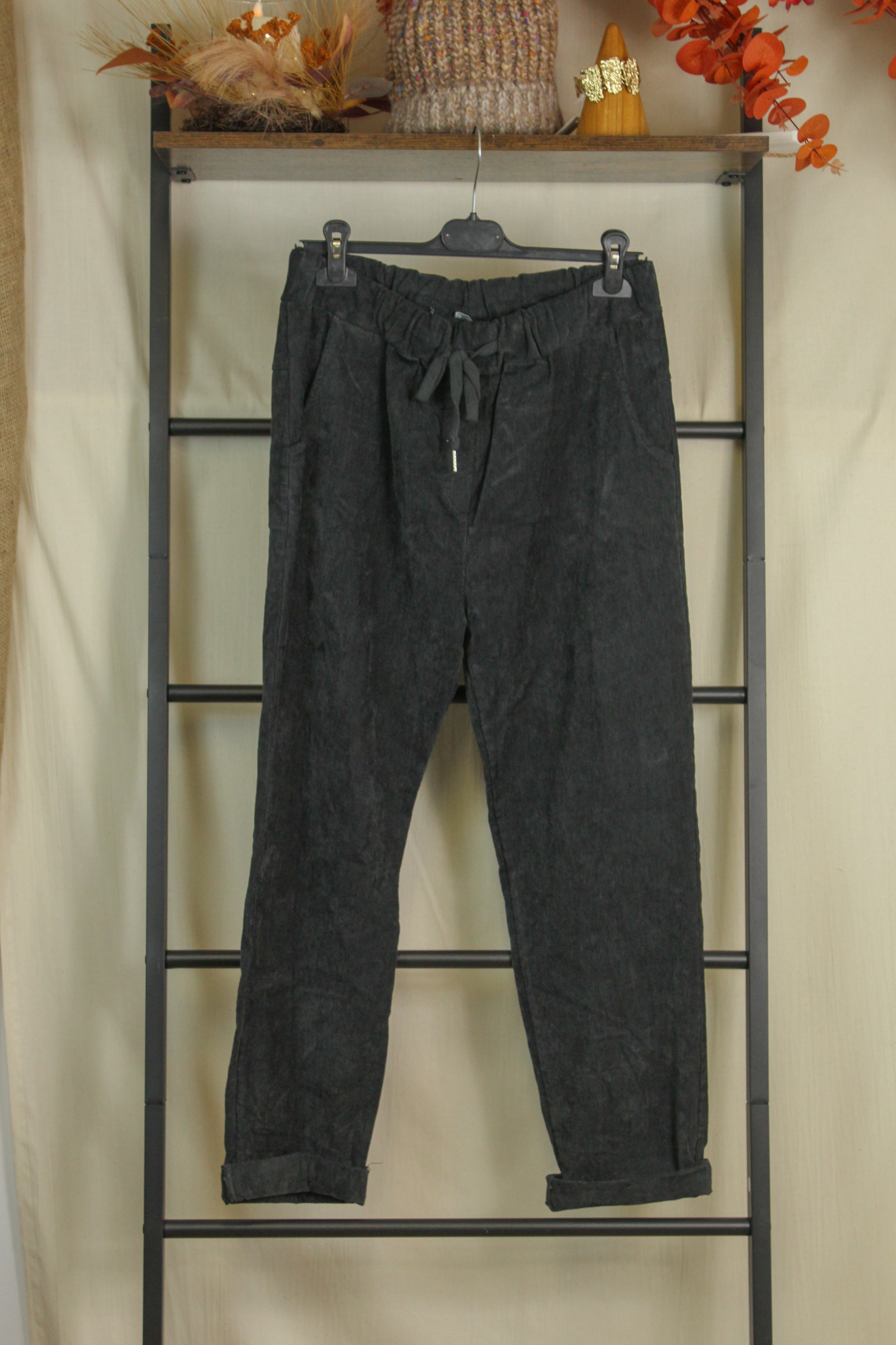 Plus Size Corduroy Magic Pants image 6