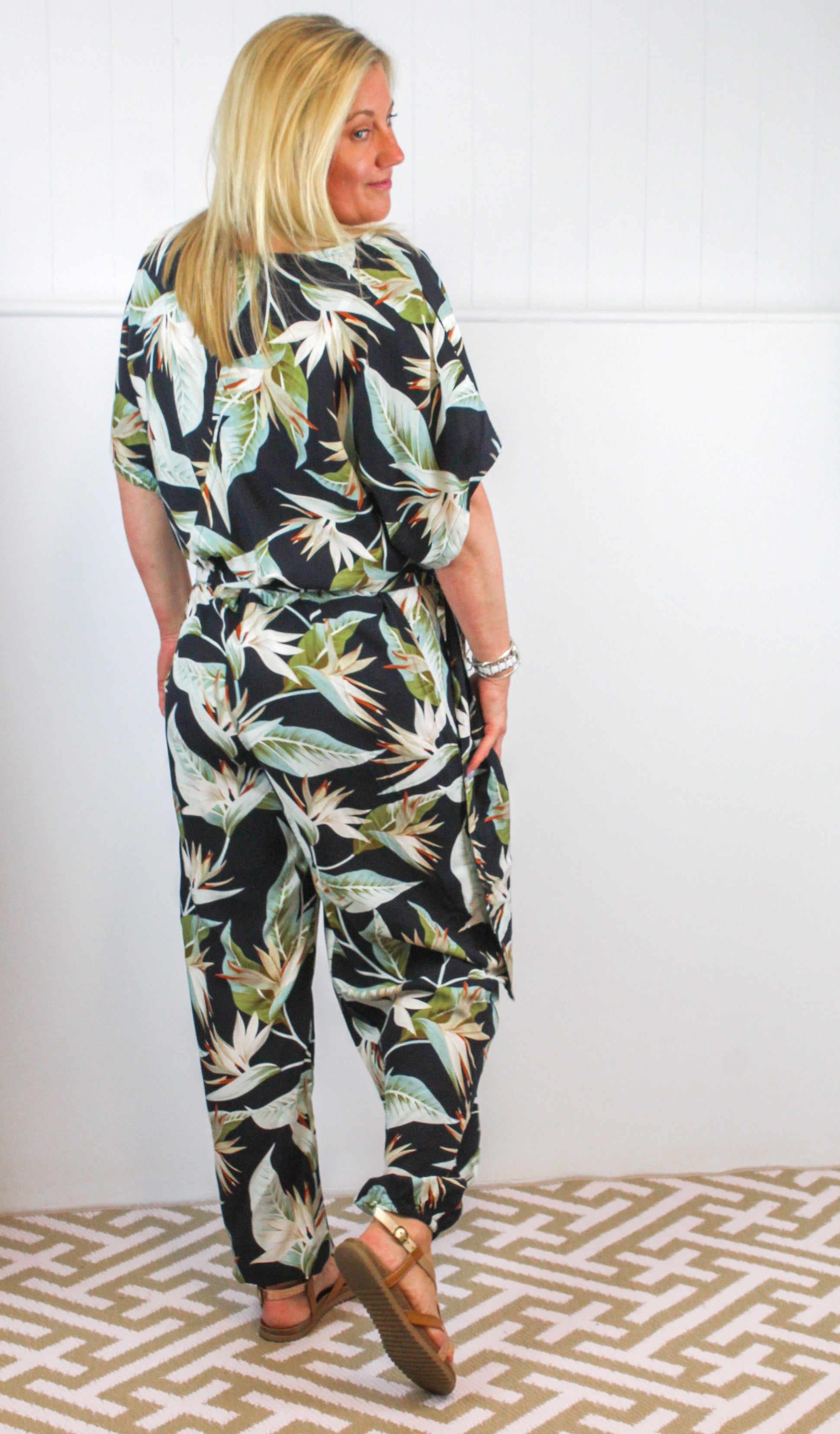 Bali Cross Hem Jumpsuit image 5