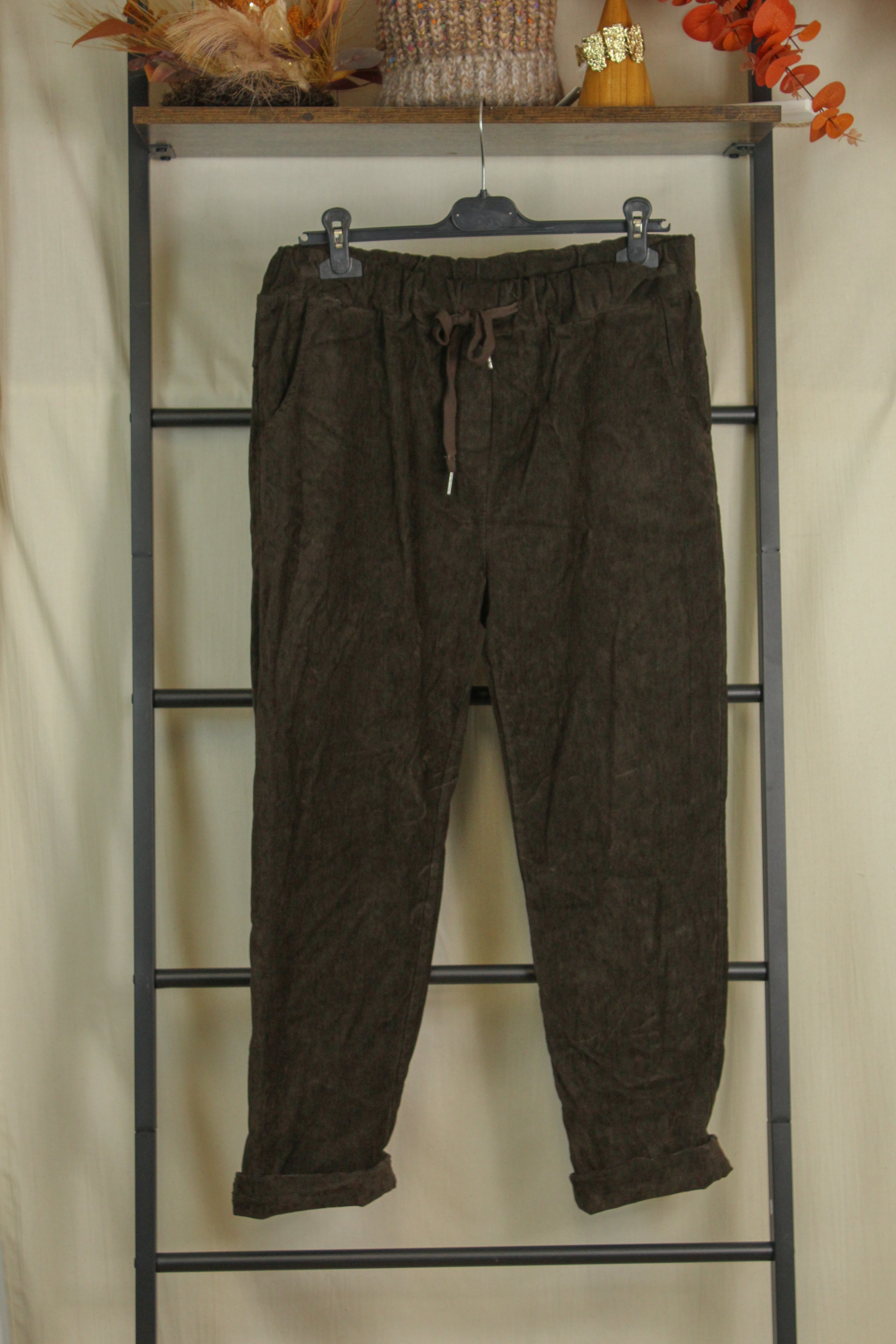 Plus Size Corduroy Magic Pants image 4