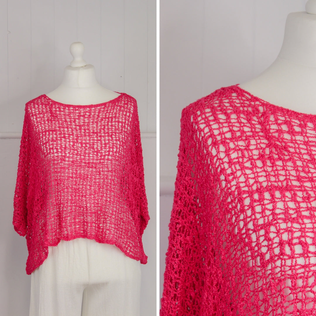 Bali Popcorn Sleeved Poncho image 4