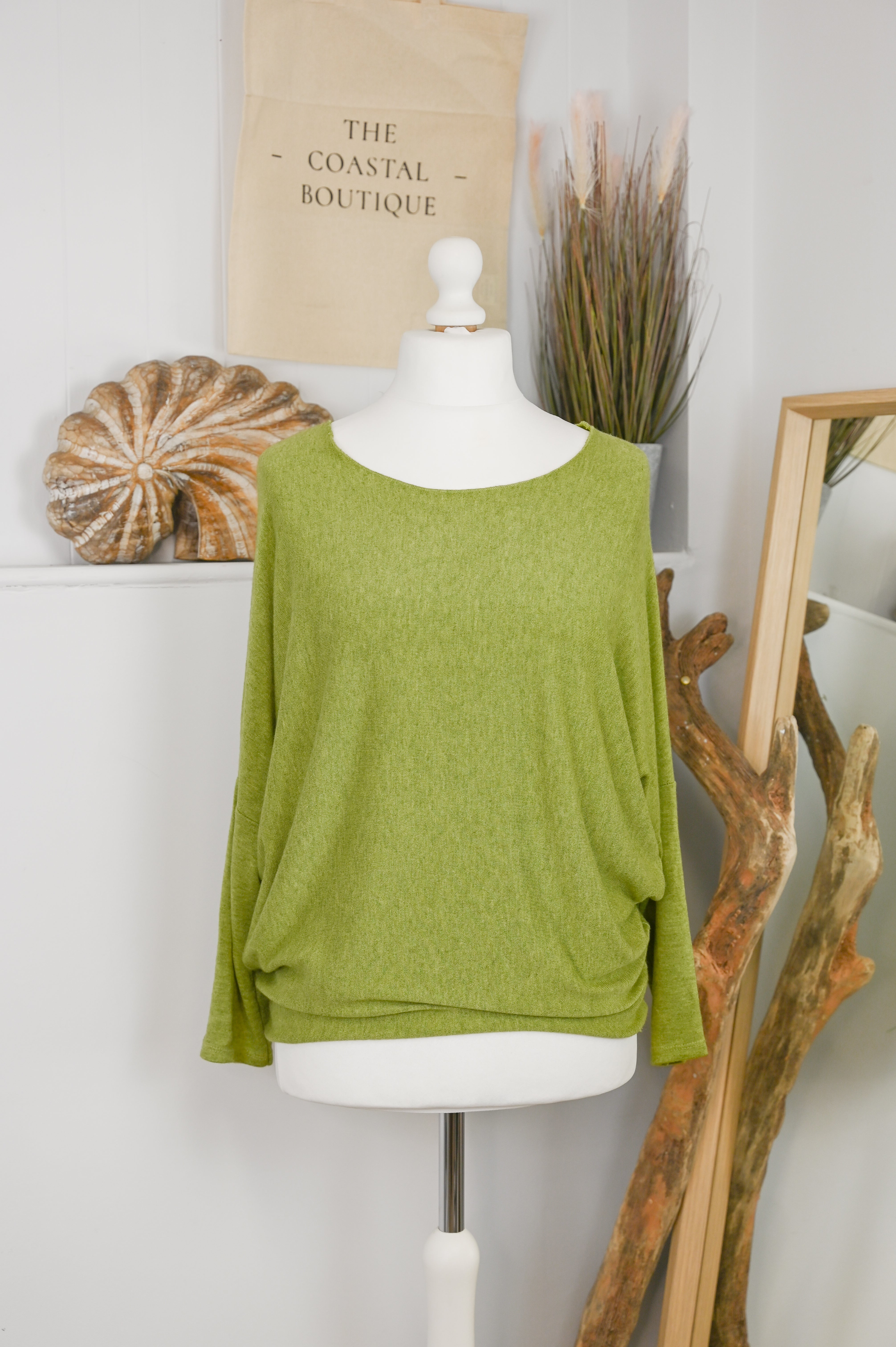 Round Neck Soft Knit Jumper - The Coastal Boutique