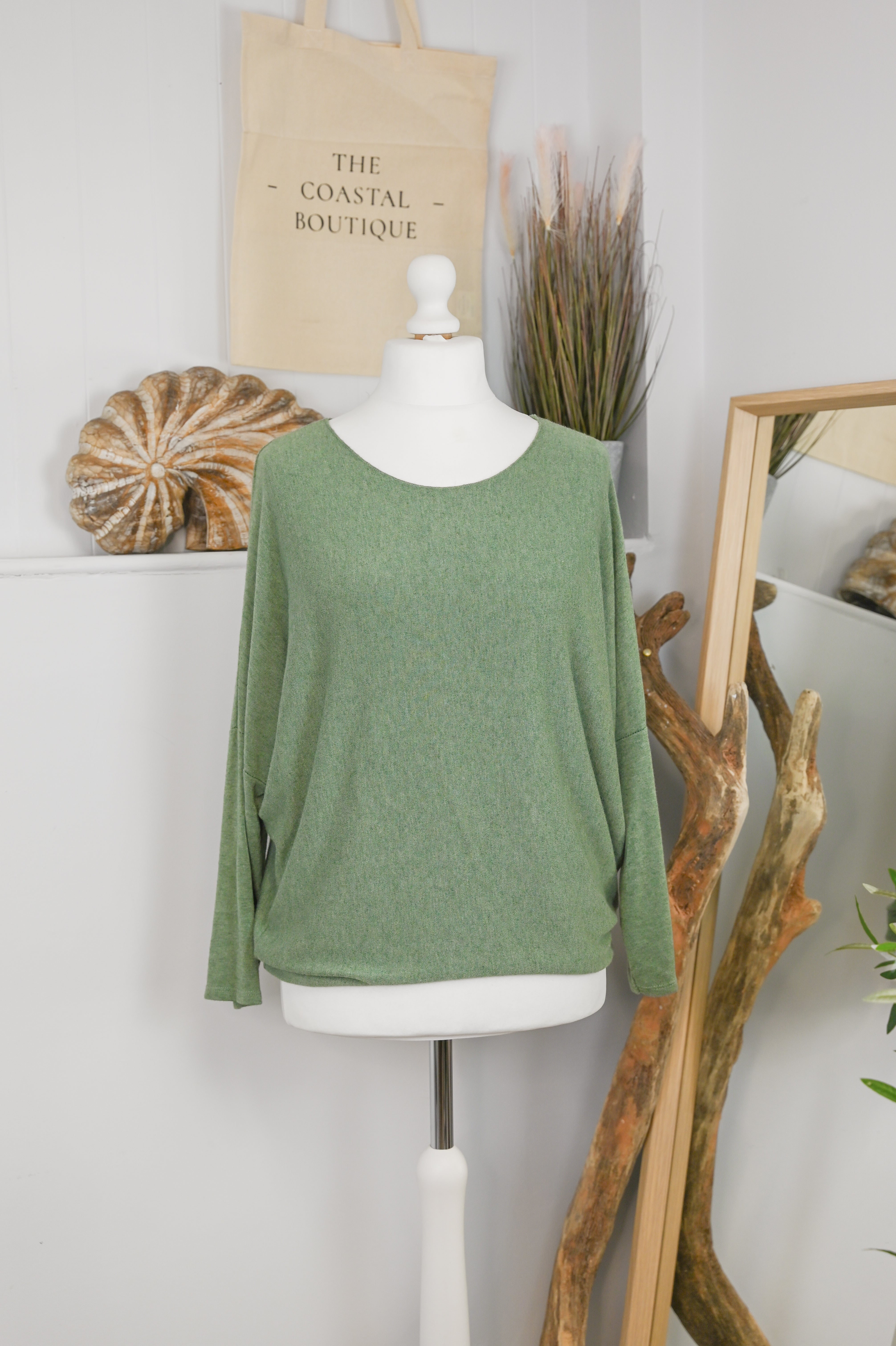 Round Neck Soft Knit Jumper - The Coastal Boutique