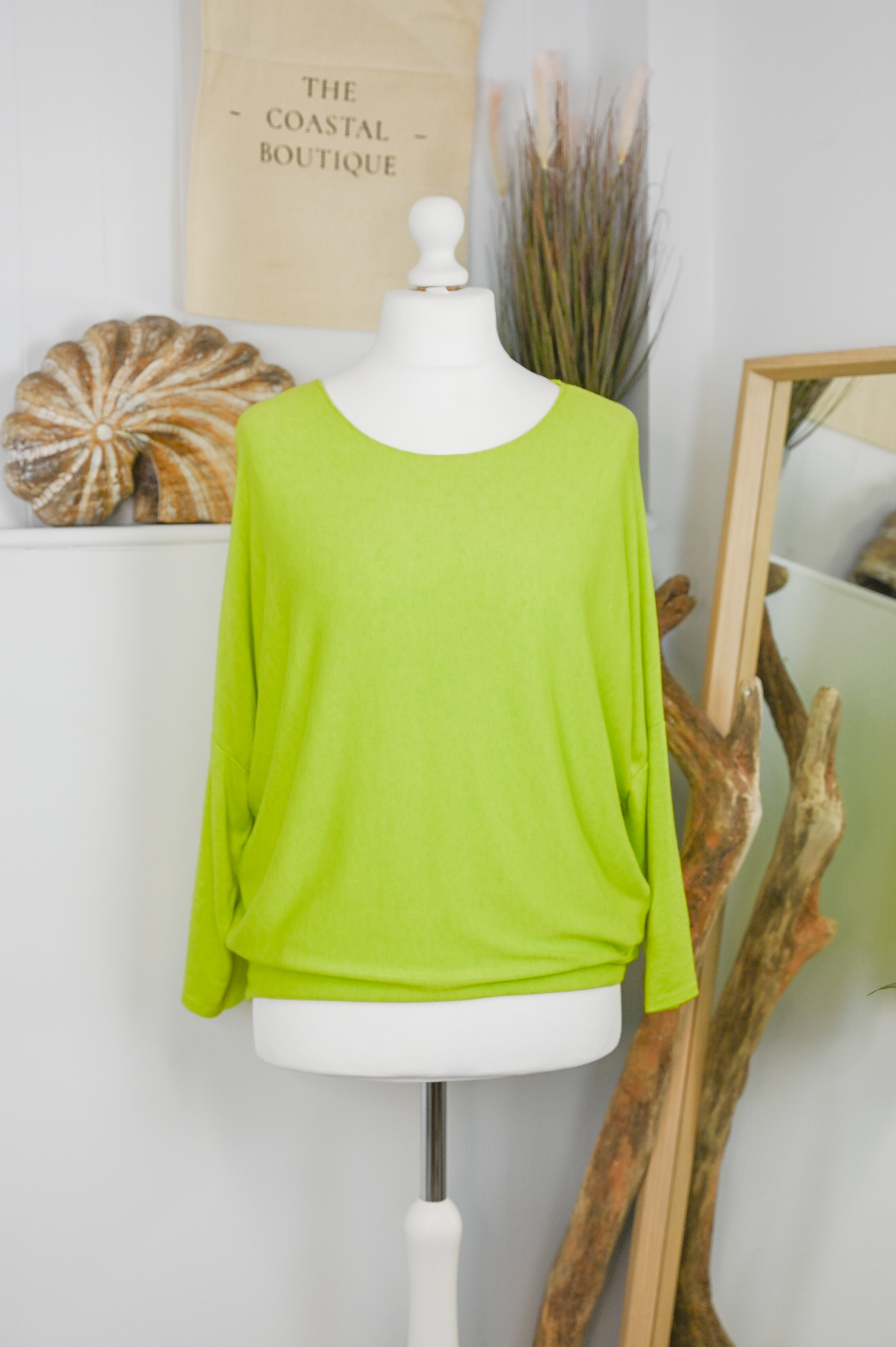 Round Neck Soft Knit Jumper - The Coastal Boutique