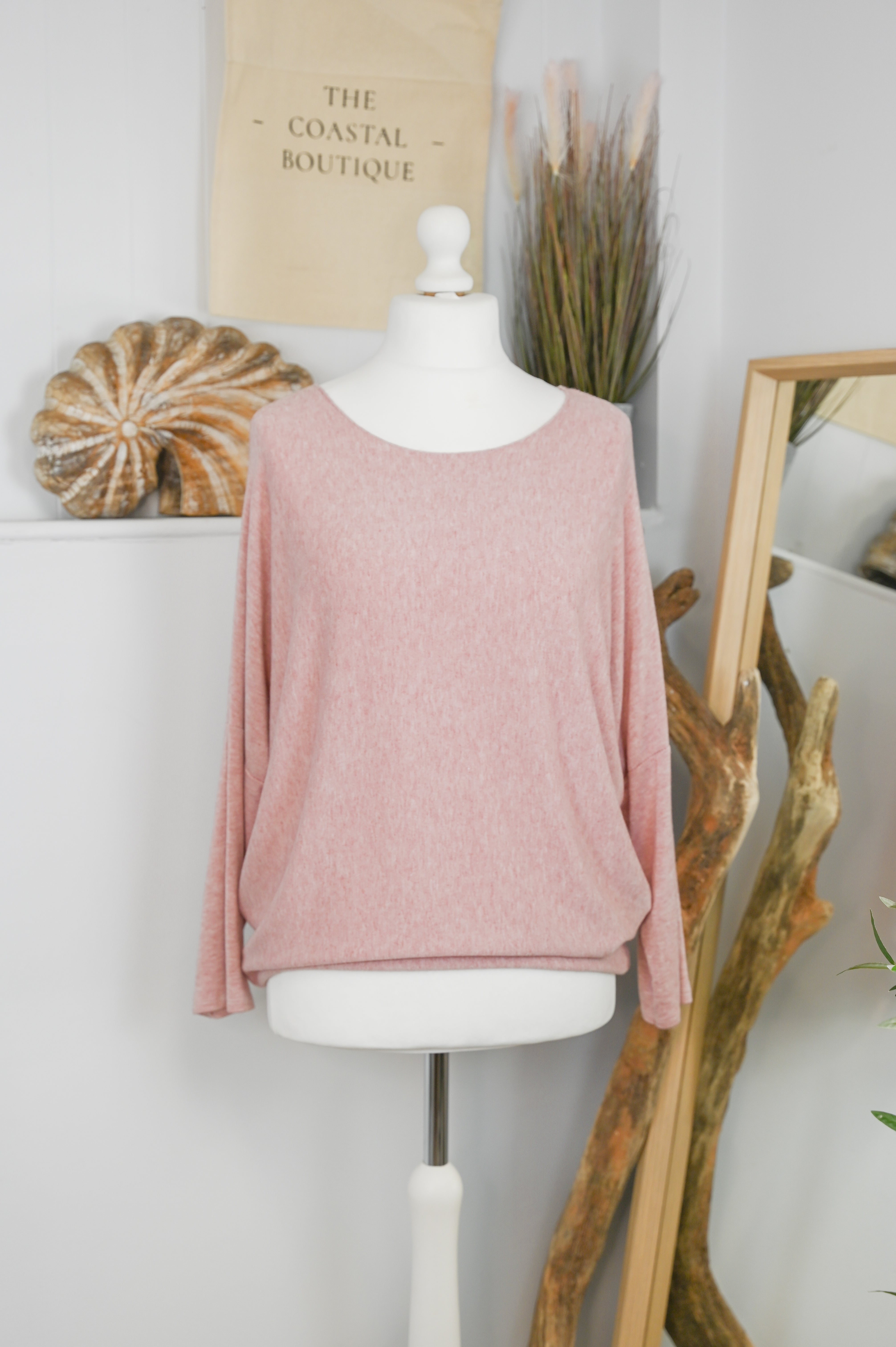 Round Neck Soft Knit Jumper - The Coastal Boutique