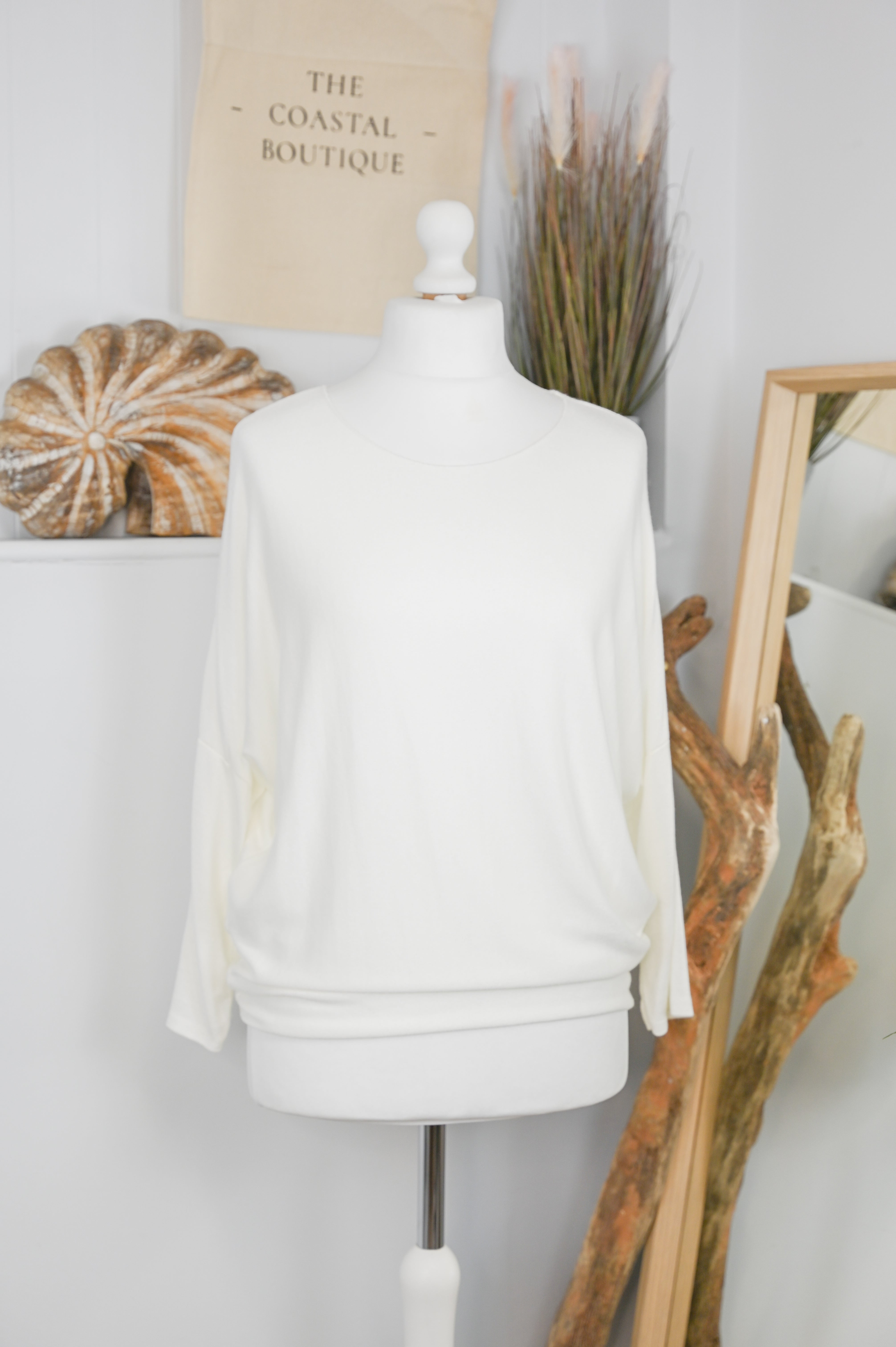 Round Neck Soft Knit Jumper - The Coastal Boutique