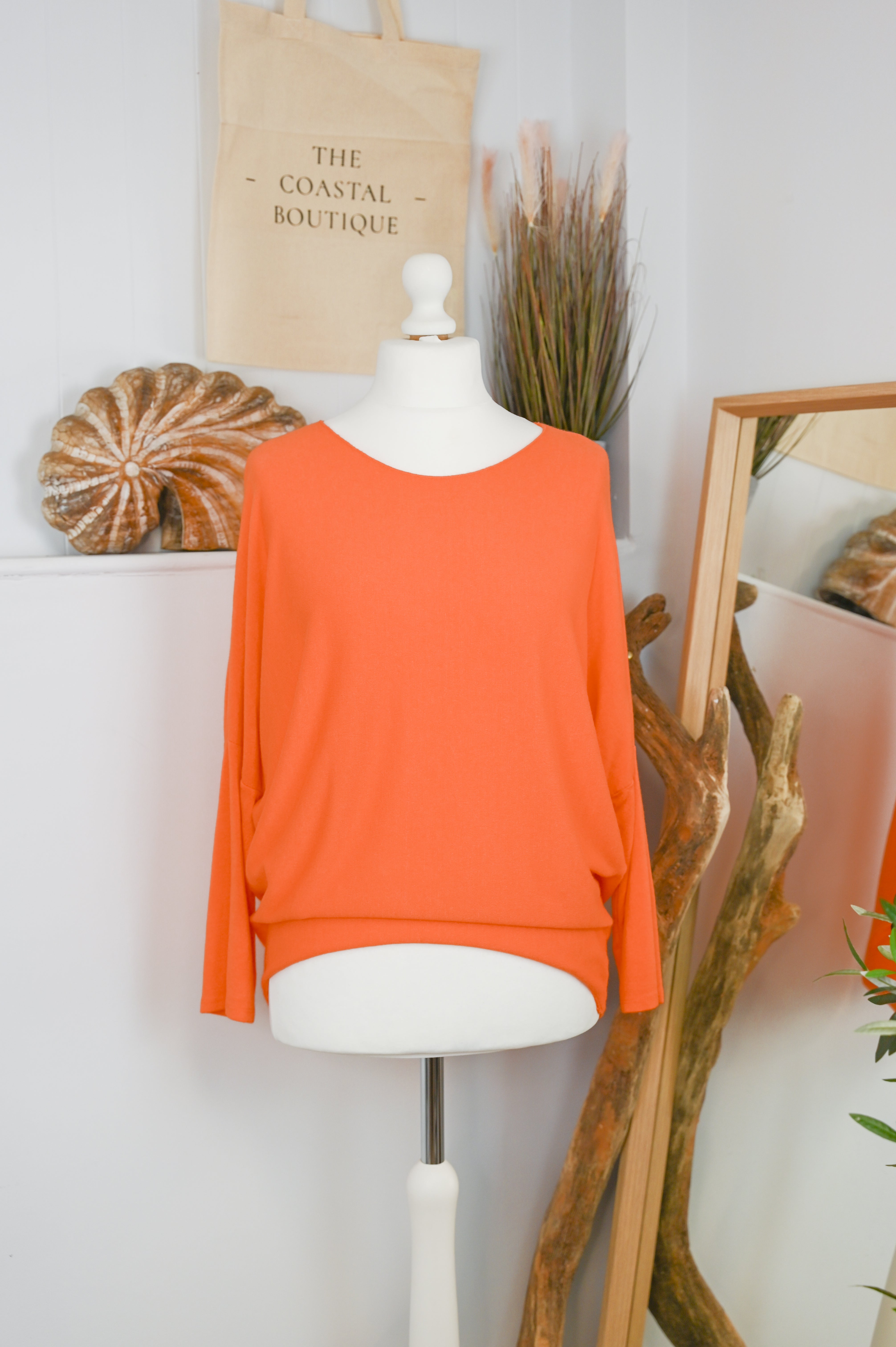 Round Neck Soft Knit Jumper - The Coastal Boutique