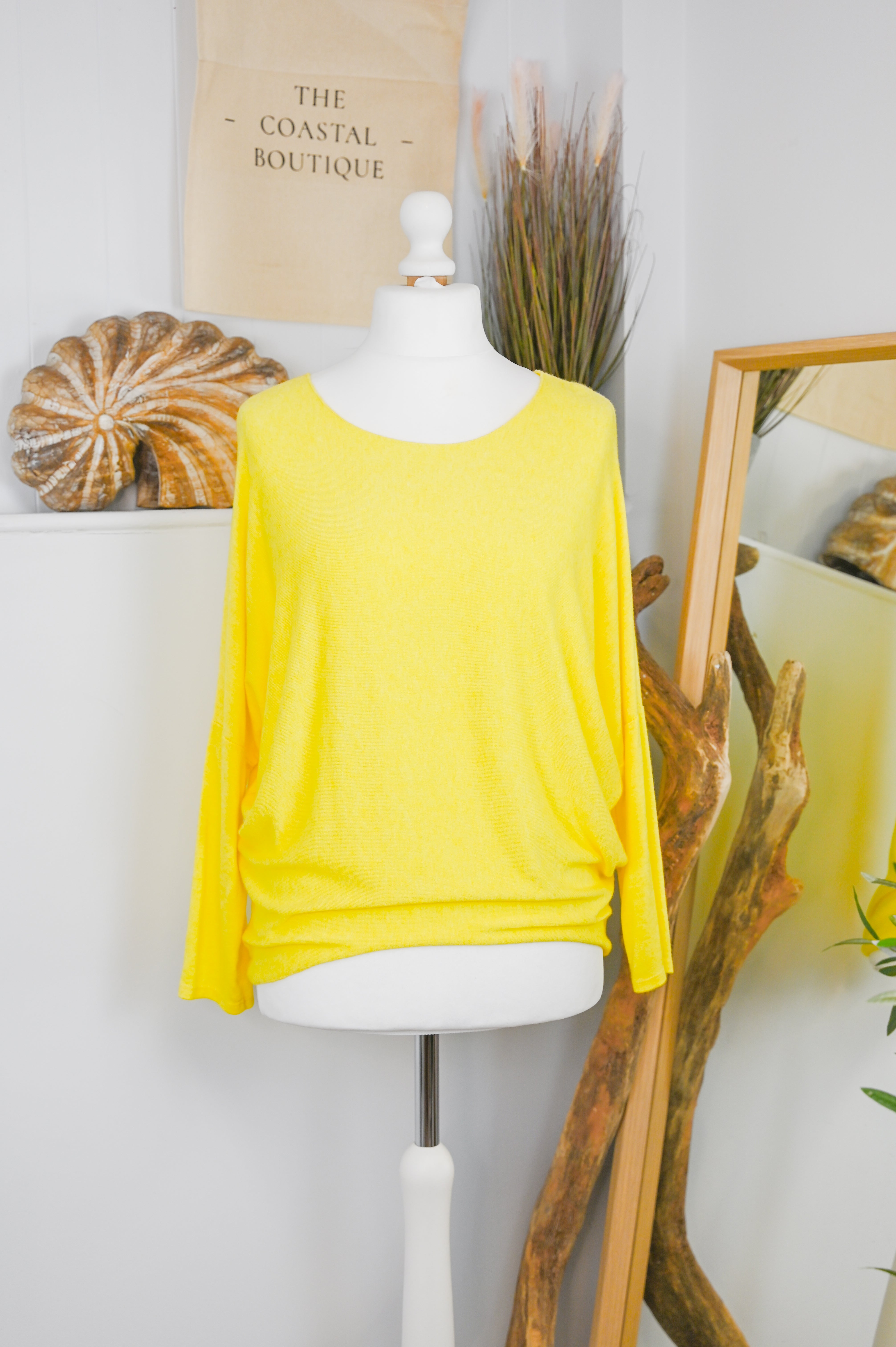 Round Neck Soft Knit Jumper - The Coastal Boutique