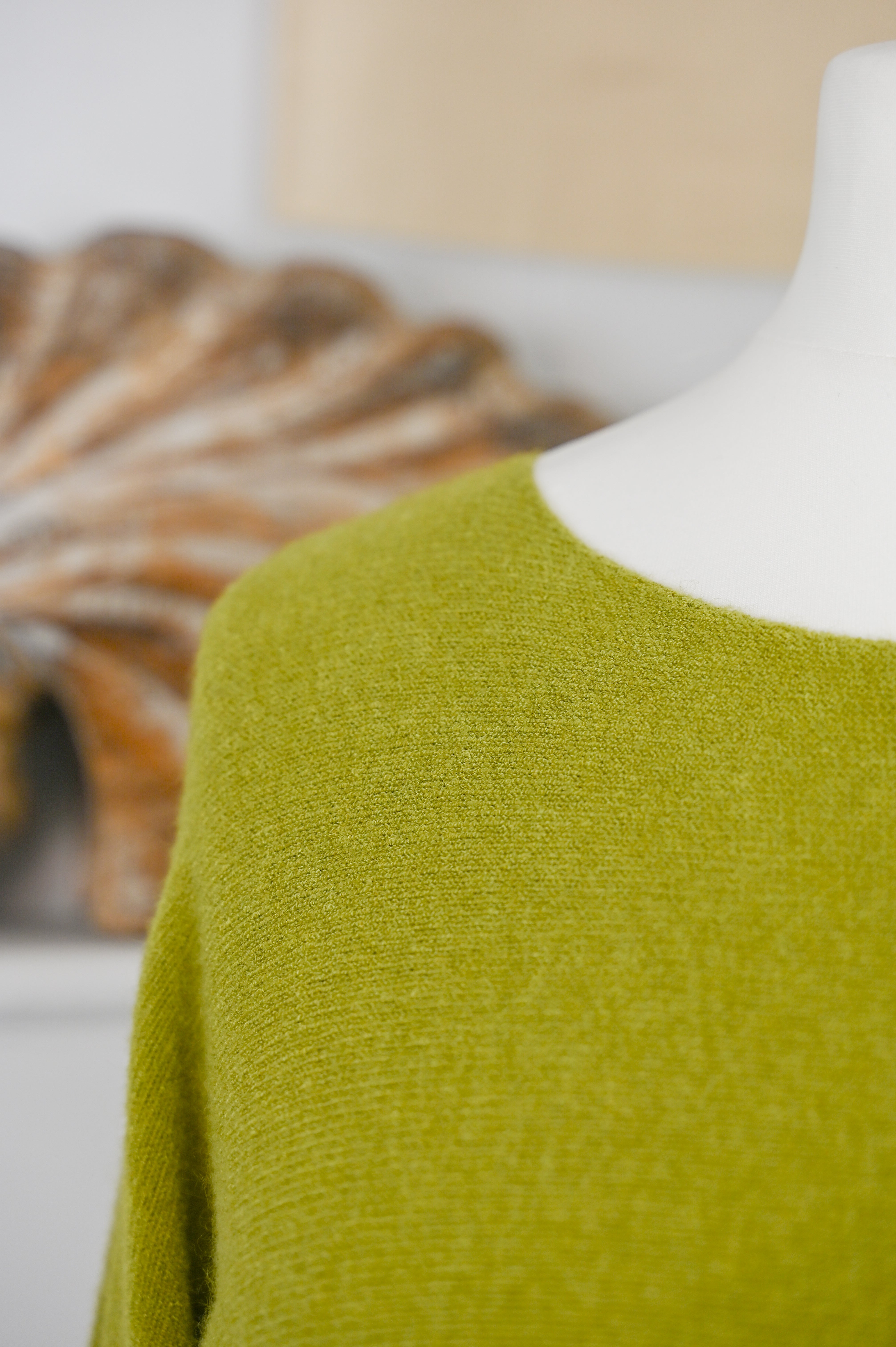 Round Neck Long Sleeve Jumper - The Coastal Boutique
