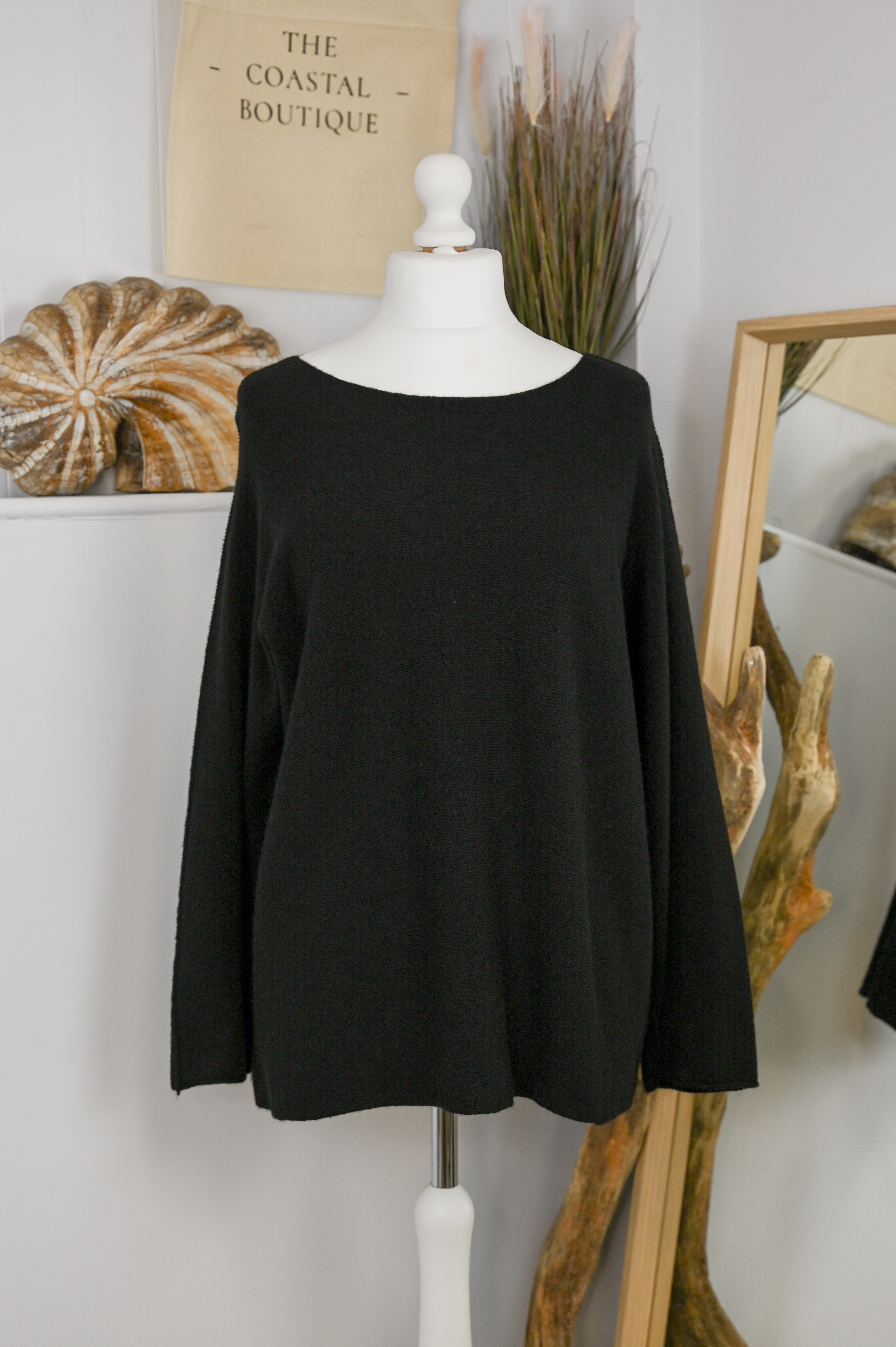 Knitted Swing Jumper Top - The Coastal Boutique