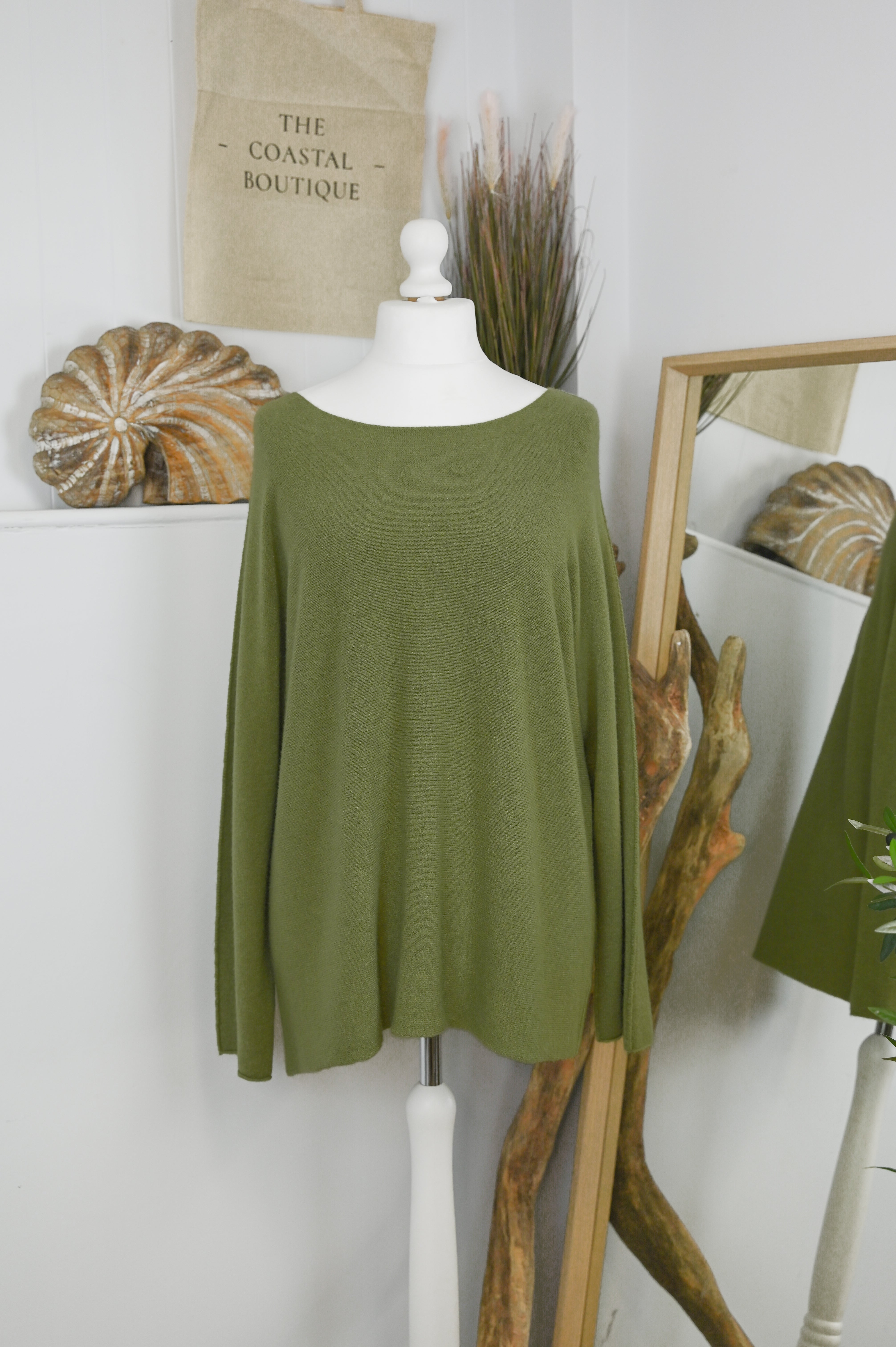 Knitted Swing Jumper Top - The Coastal Boutique