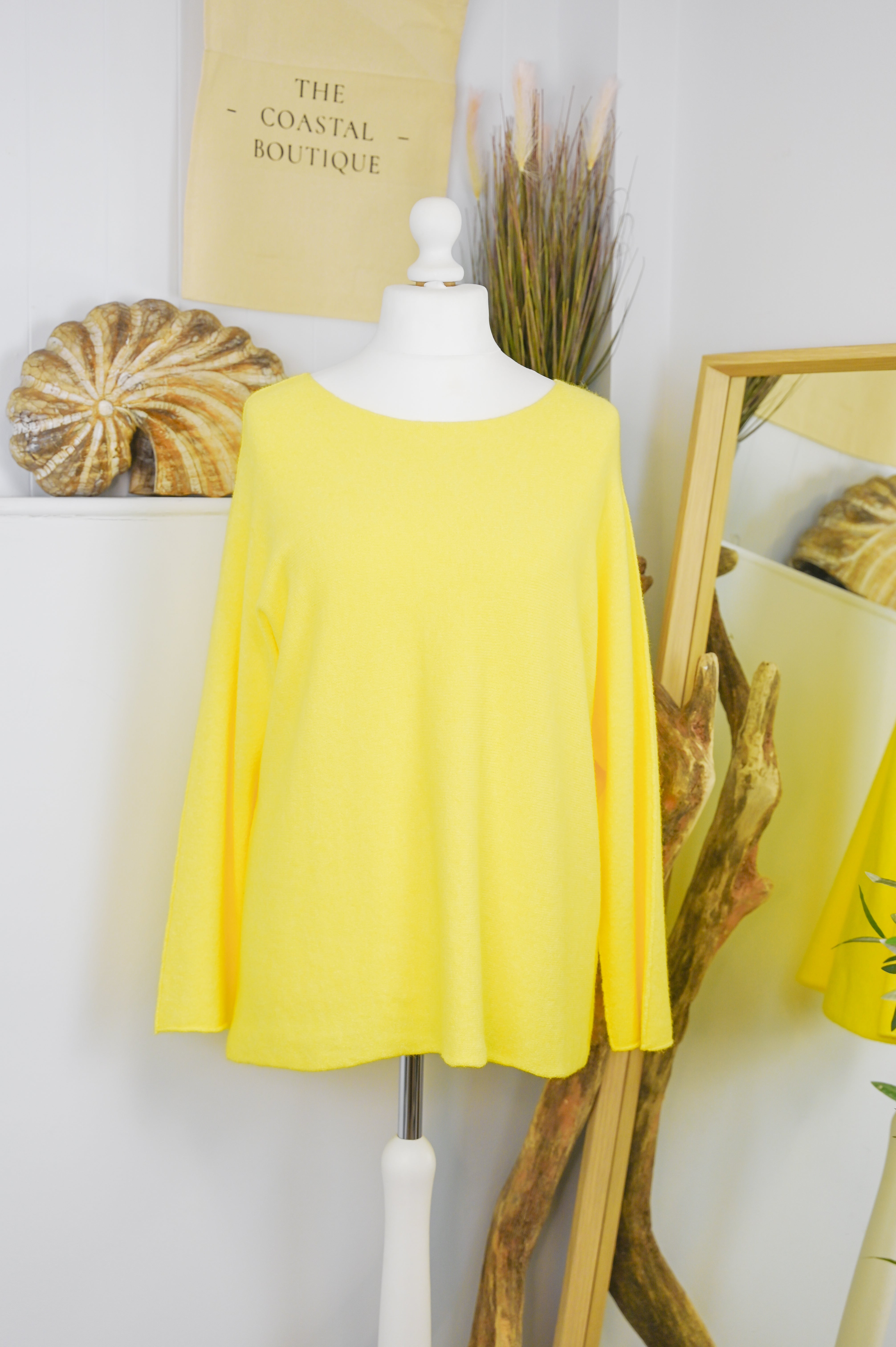 Knitted Swing Jumper Top - The Coastal Boutique