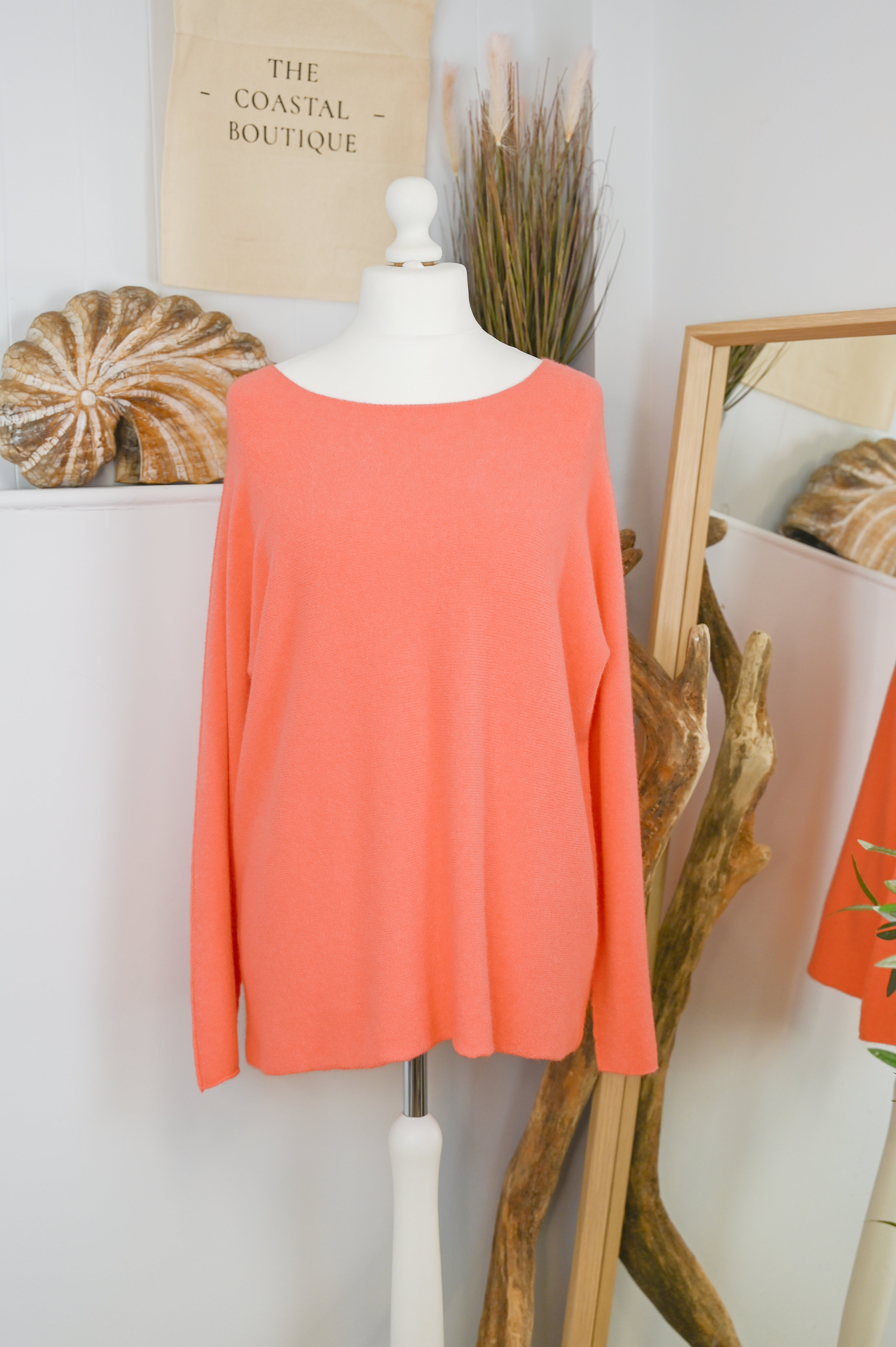 Knitted Swing Jumper Top - The Coastal Boutique