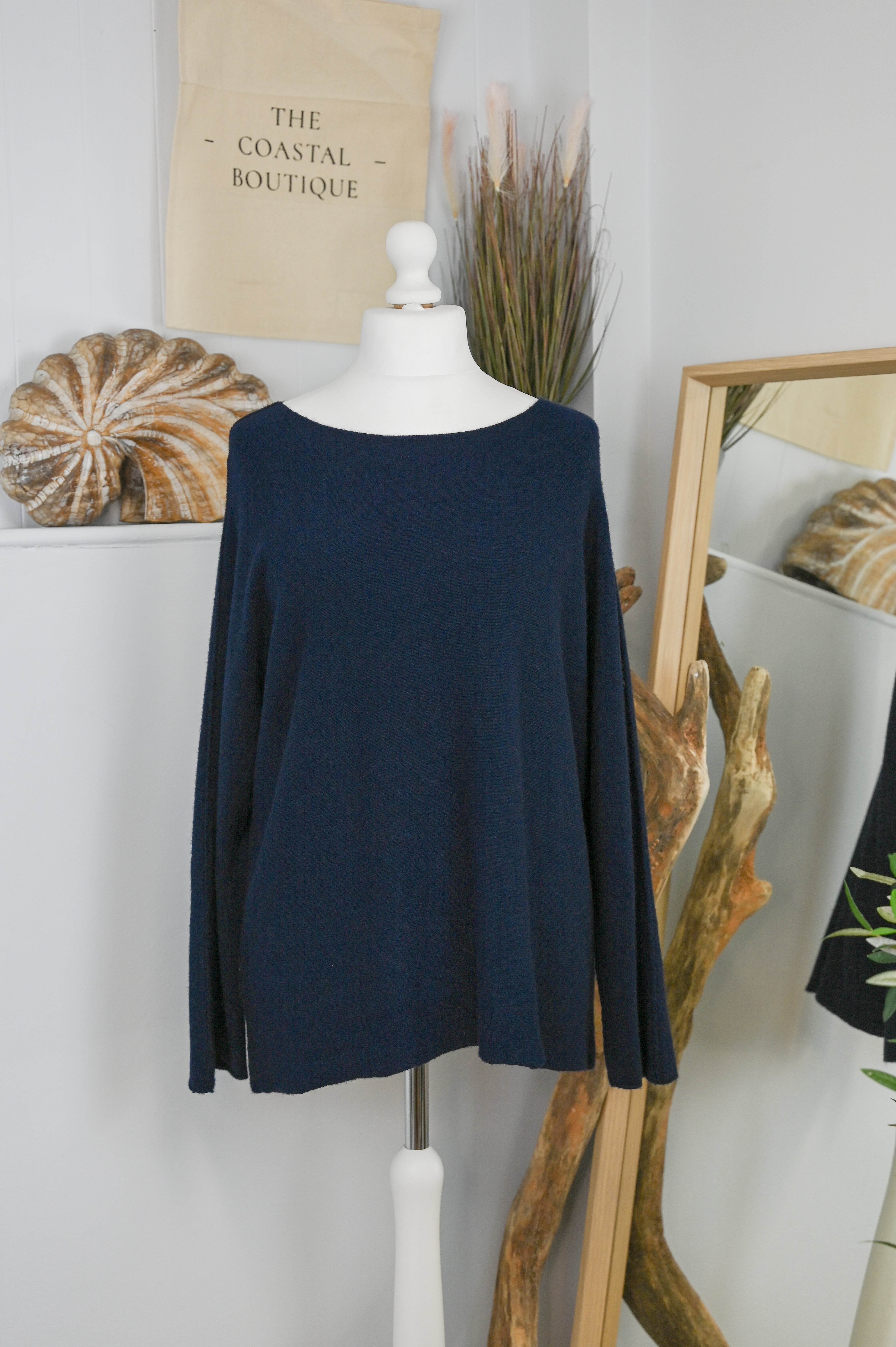 Knitted Swing Jumper Top - The Coastal Boutique