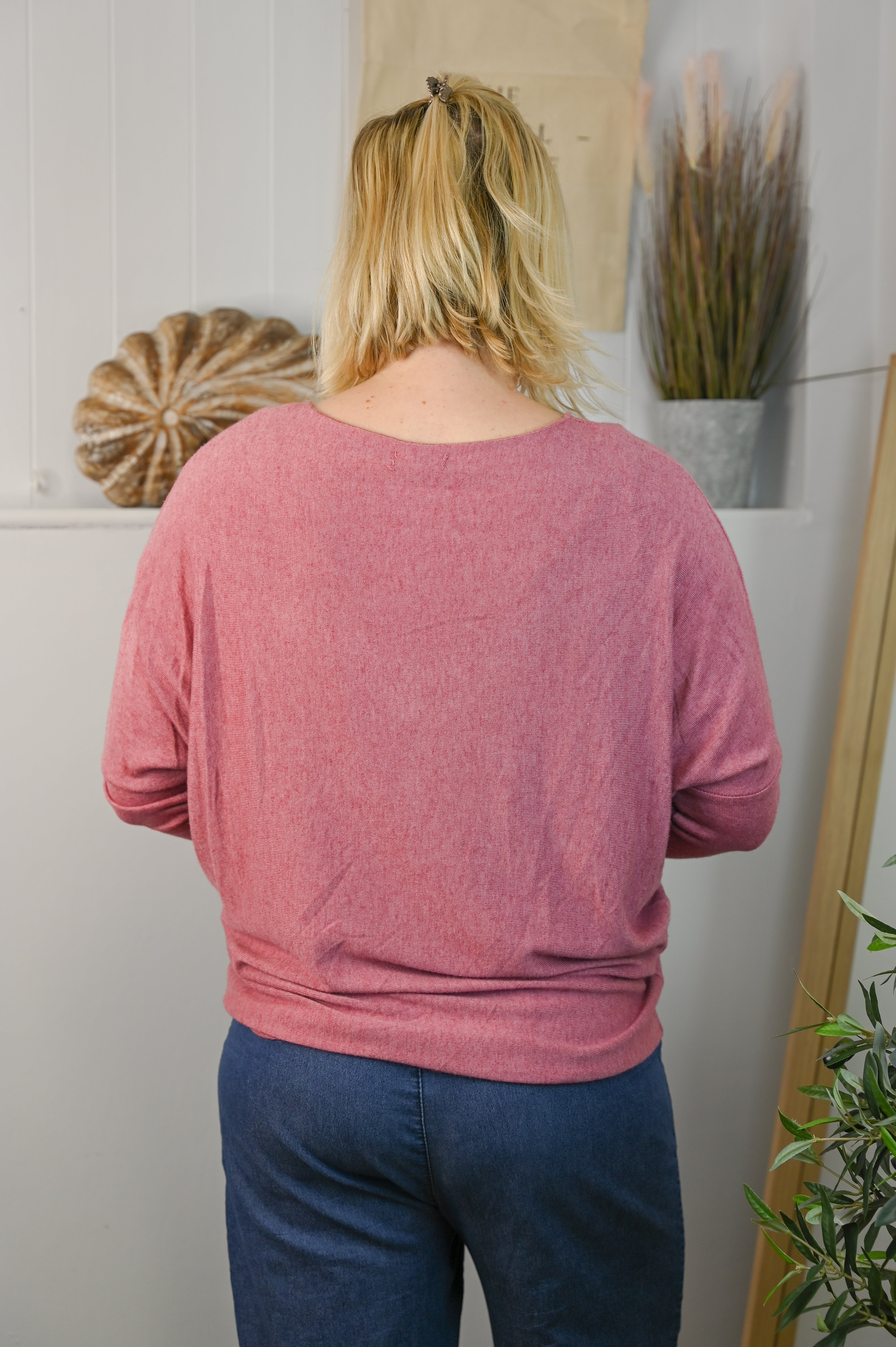 Round Neck Soft Knit Jumper - The Coastal Boutique