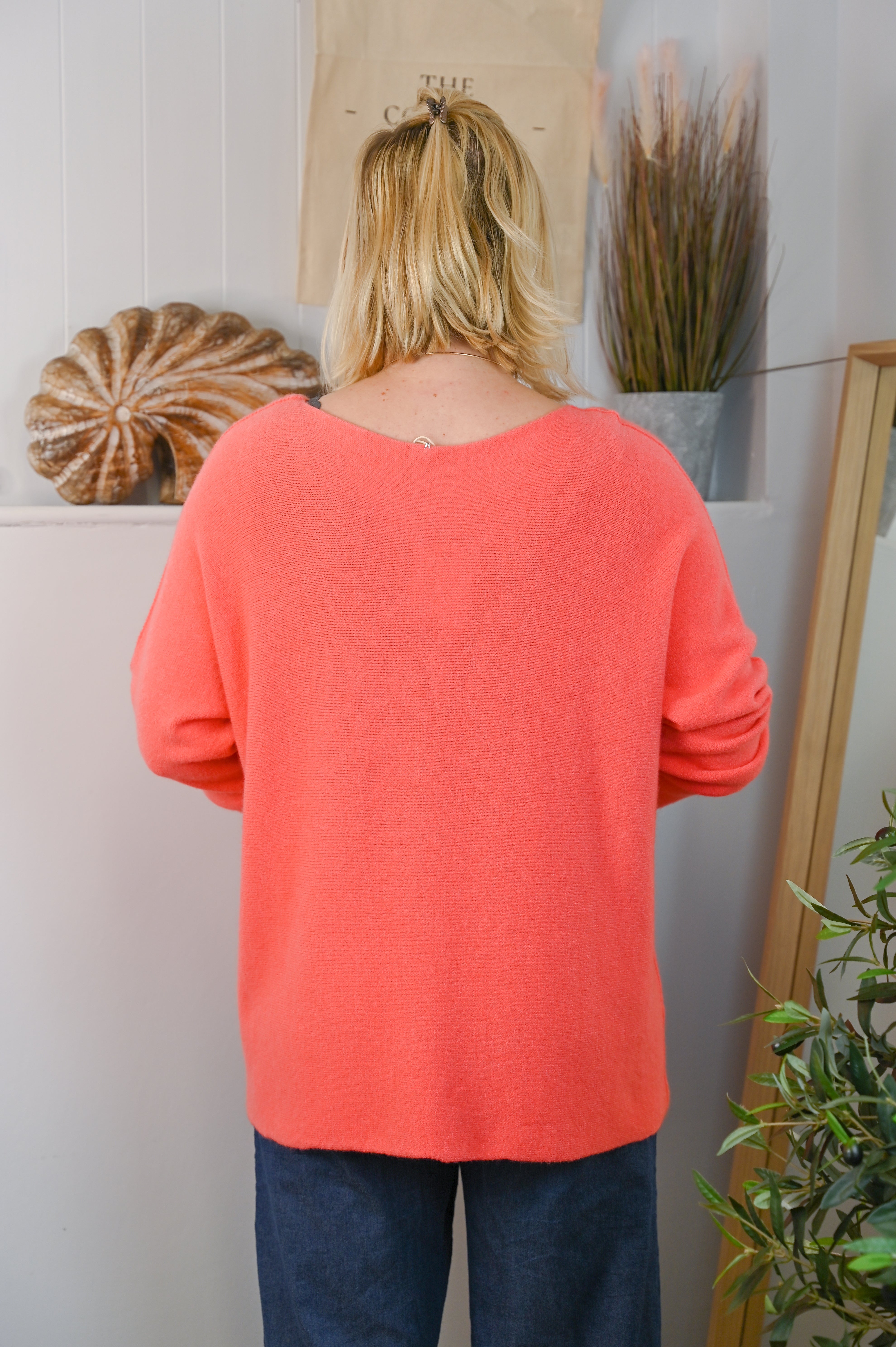 Knitted Swing Jumper Top - The Coastal Boutique