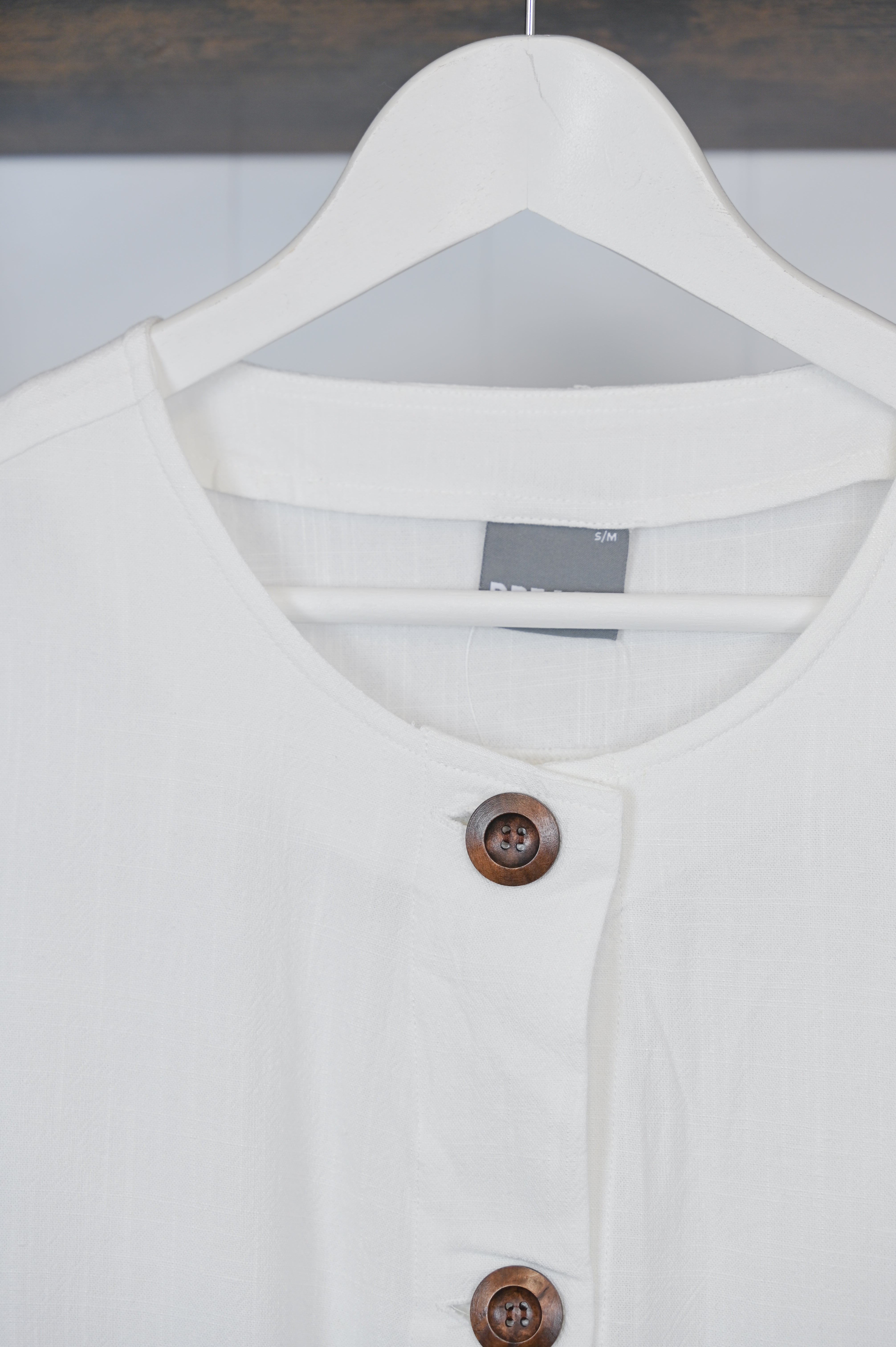 Dreams Boxy Round Neck Jacket - The Coastal Boutique