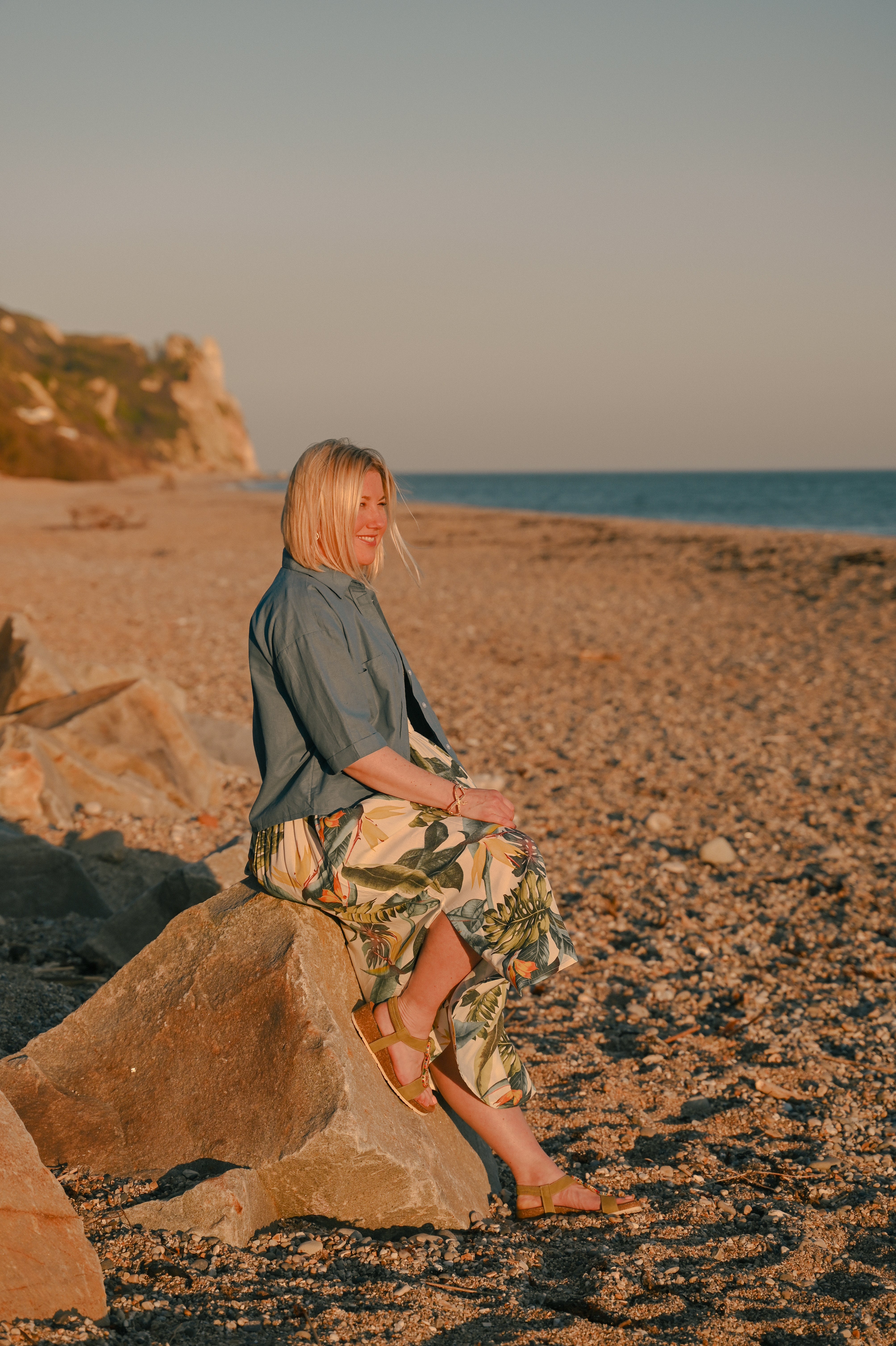 Venice Linen Shirt Button Down Top - The Coastal Boutique