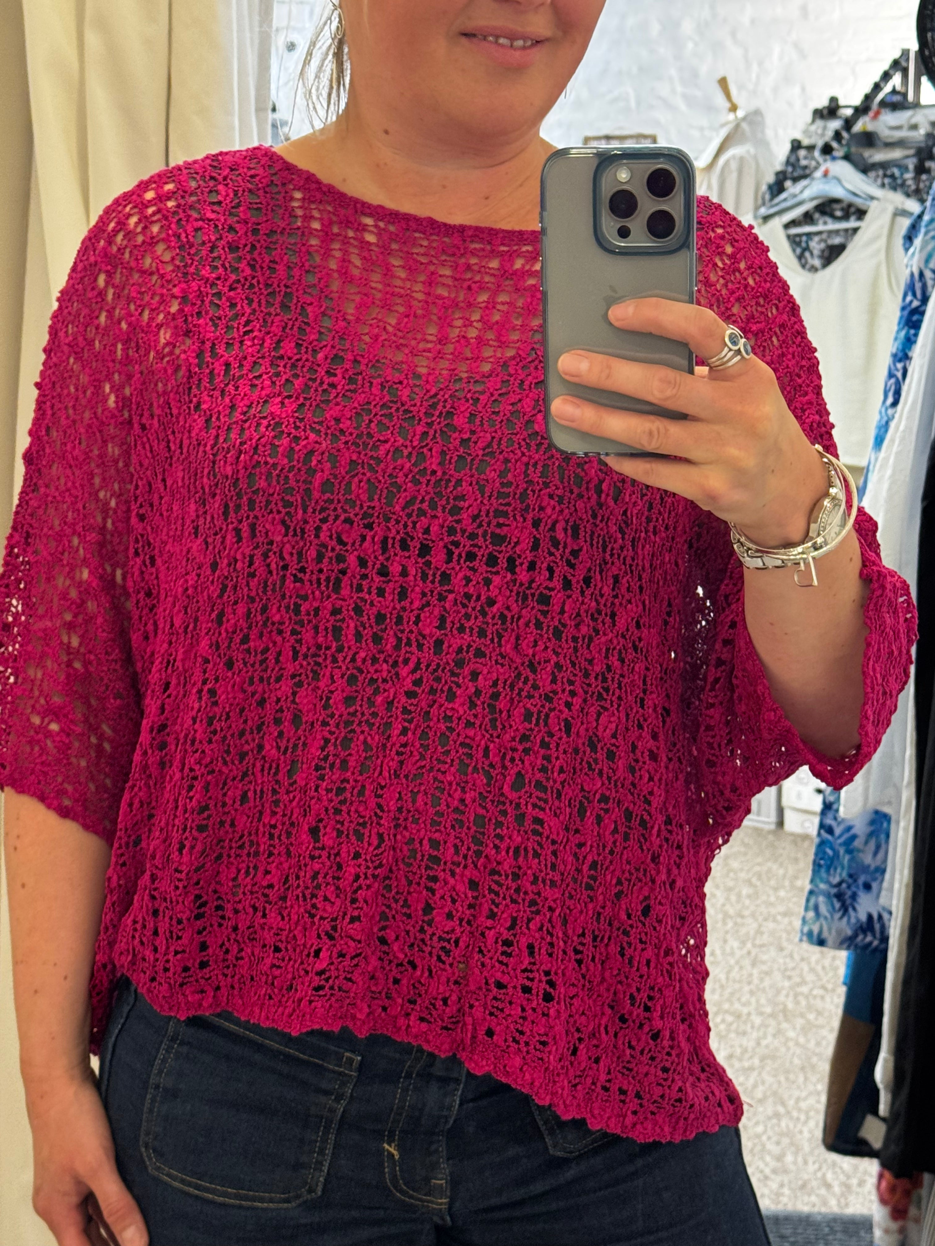 Popcorn Poncho - The Coastal Boutique