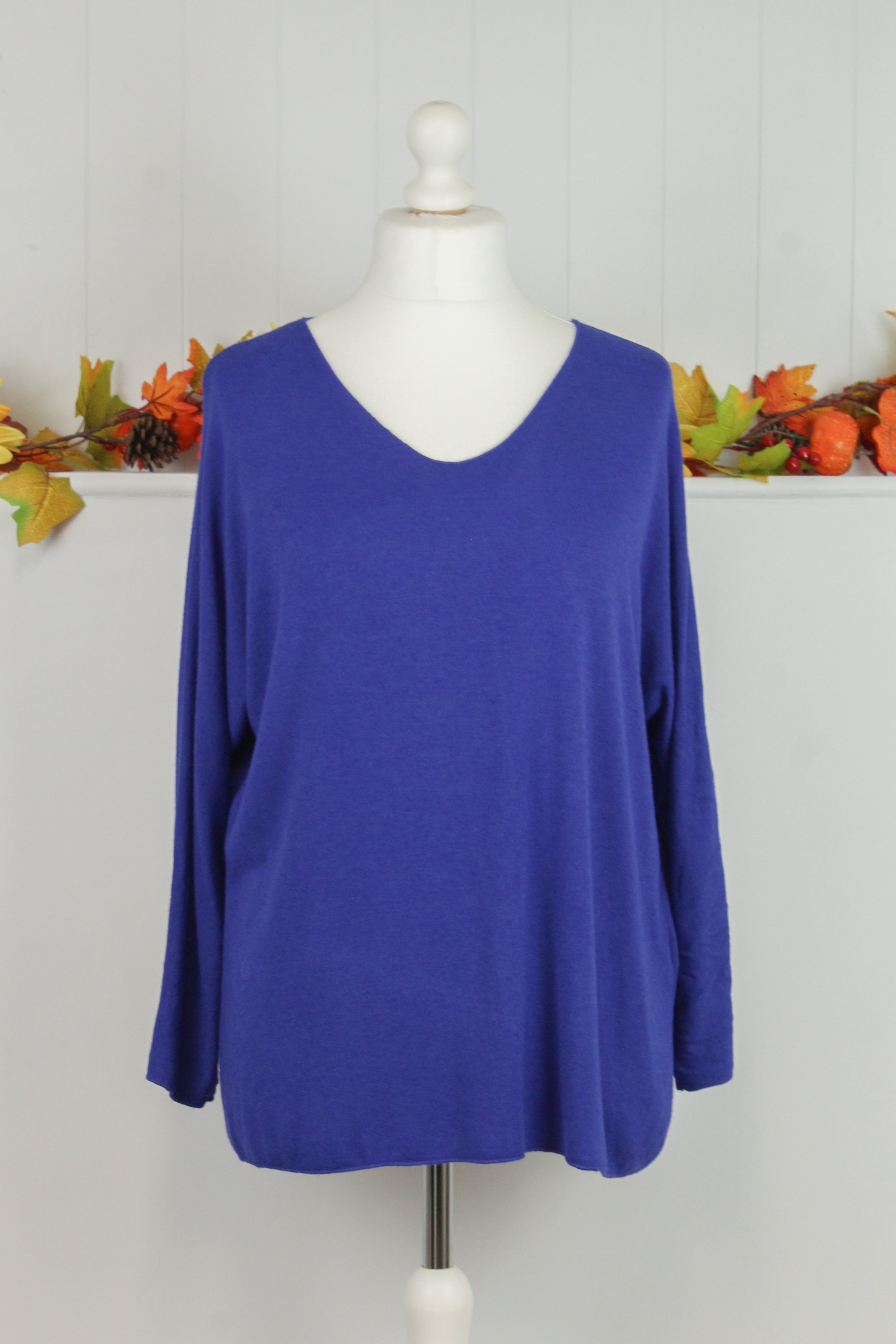 V-Neck Soft Knit Jumper
