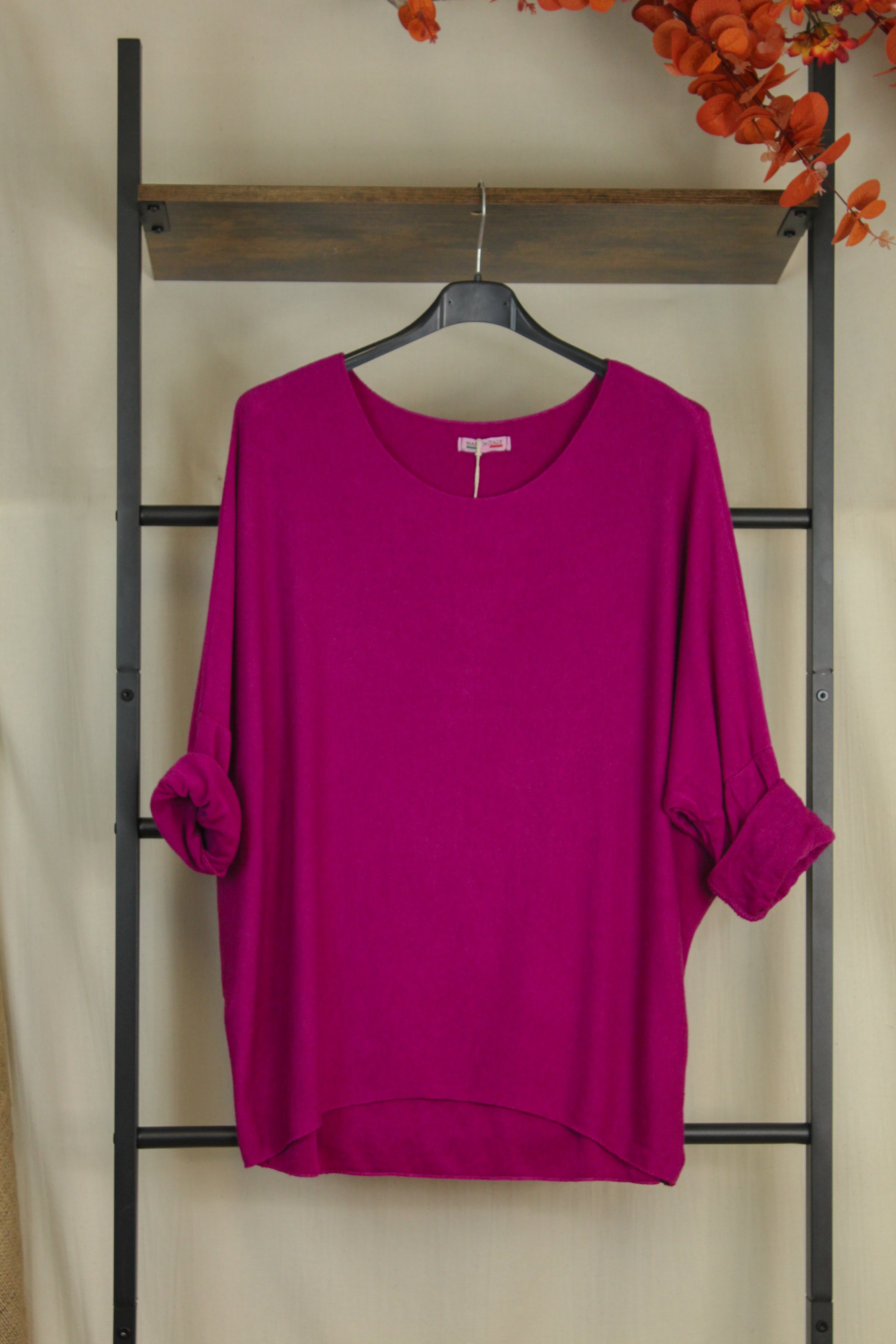 Round Neck Soft Knit Jumper