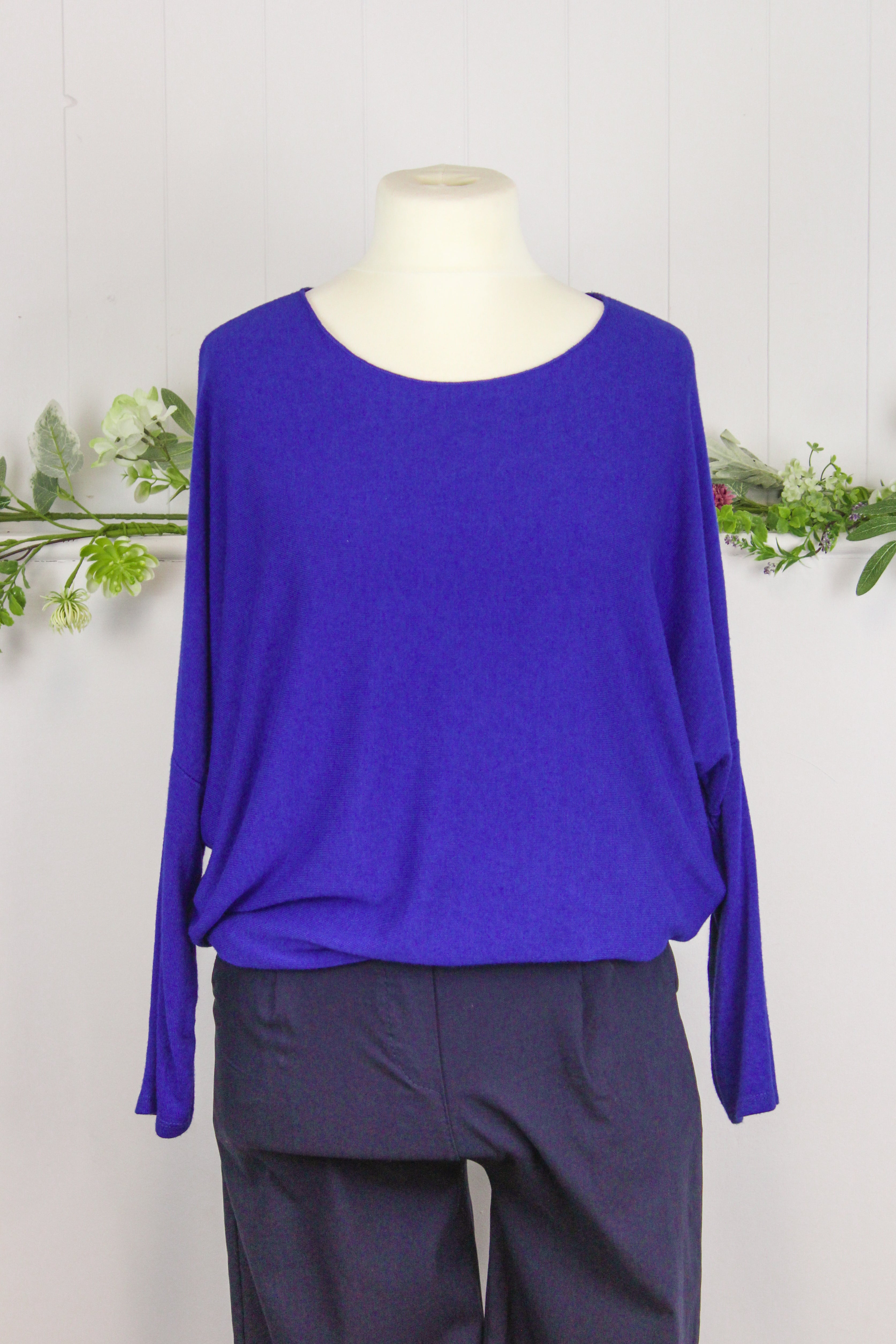 Round Neck Soft Knit Jumper