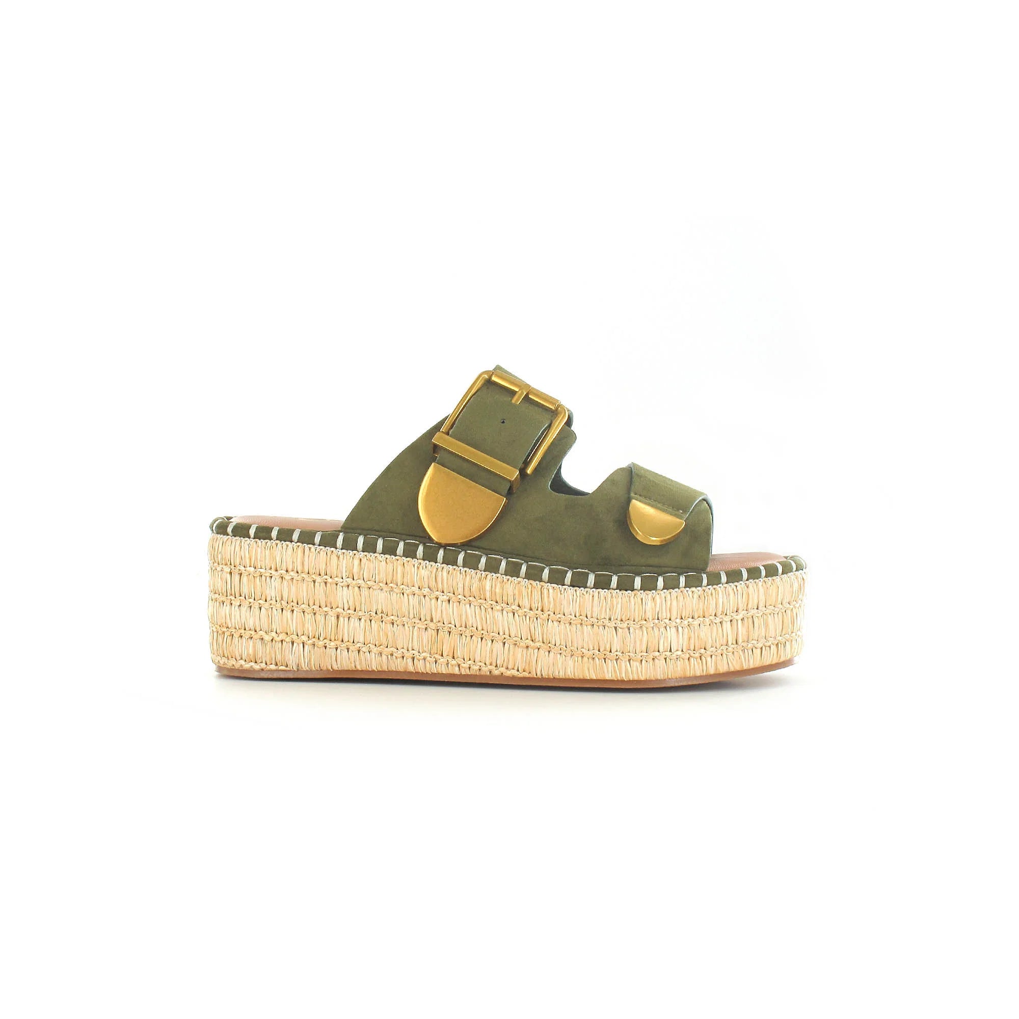 Ella Shoes Ivy Platform Wedge Sandals - The Coastal Boutique