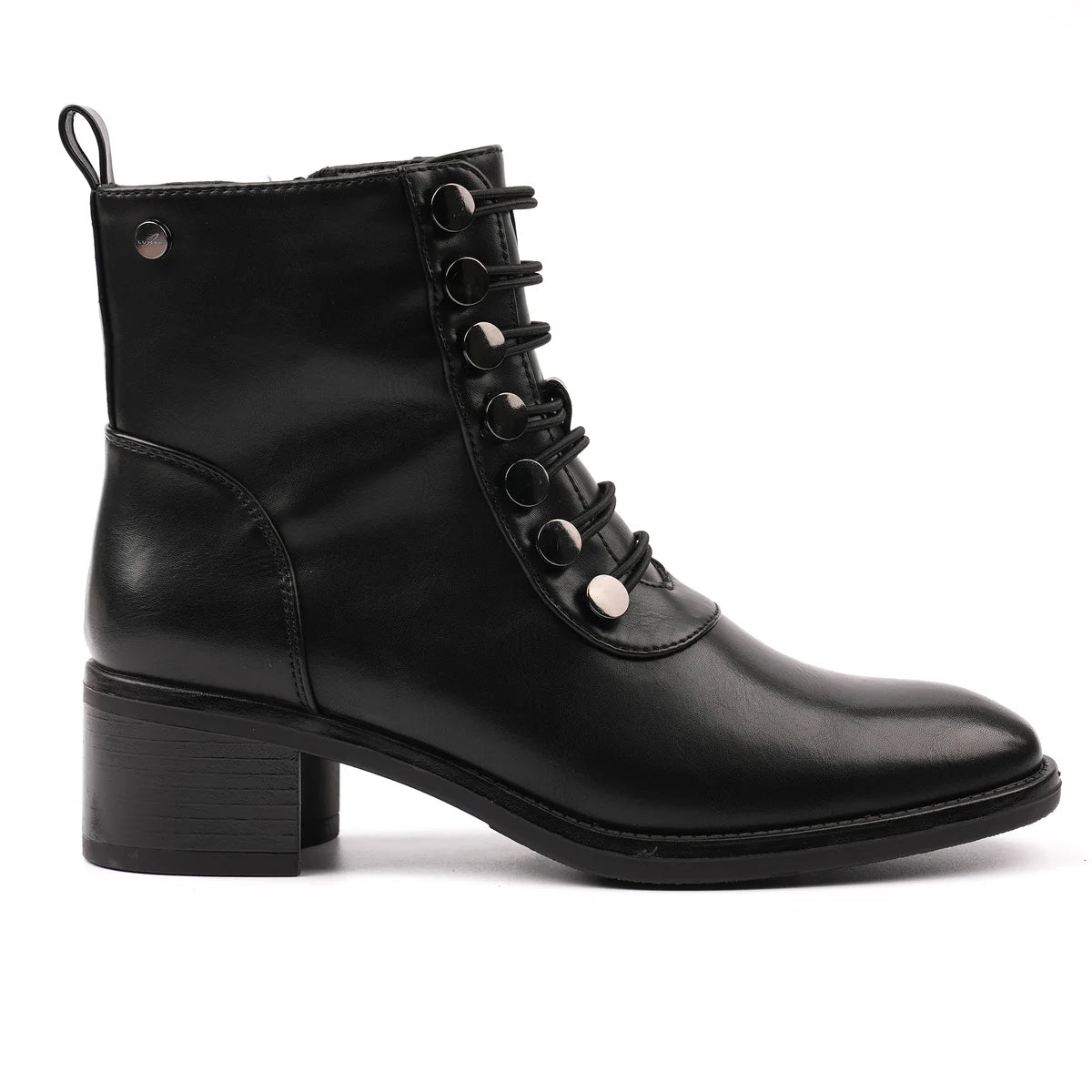 Lunar Izzie Ankle Boots – Tan & Black