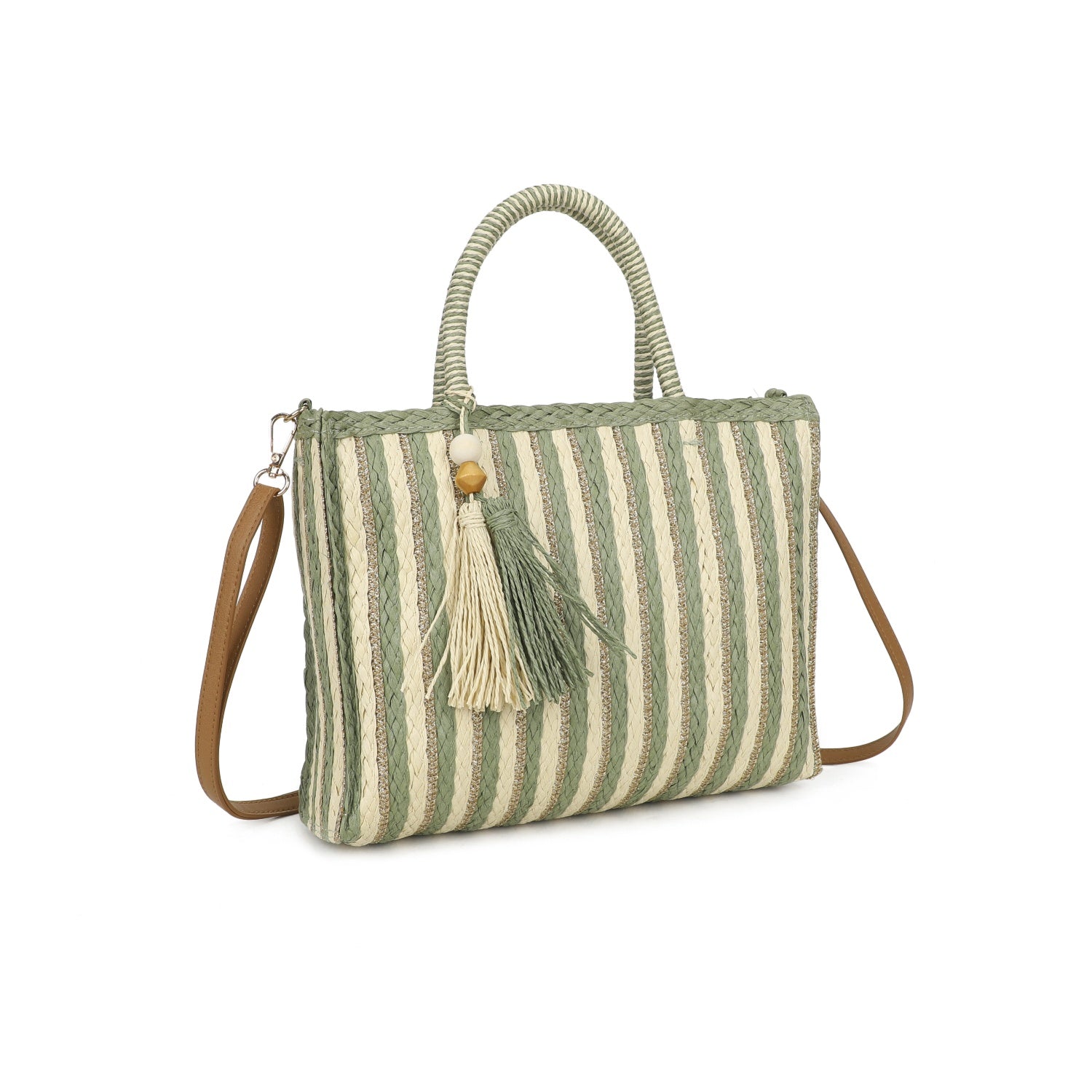 Straw Tote Bag - The Coastal Boutique