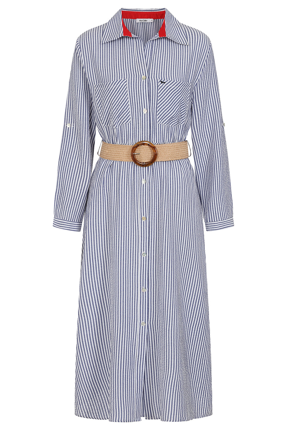 Alice Collins Amara Shirt Dress - The Coastal Boutique