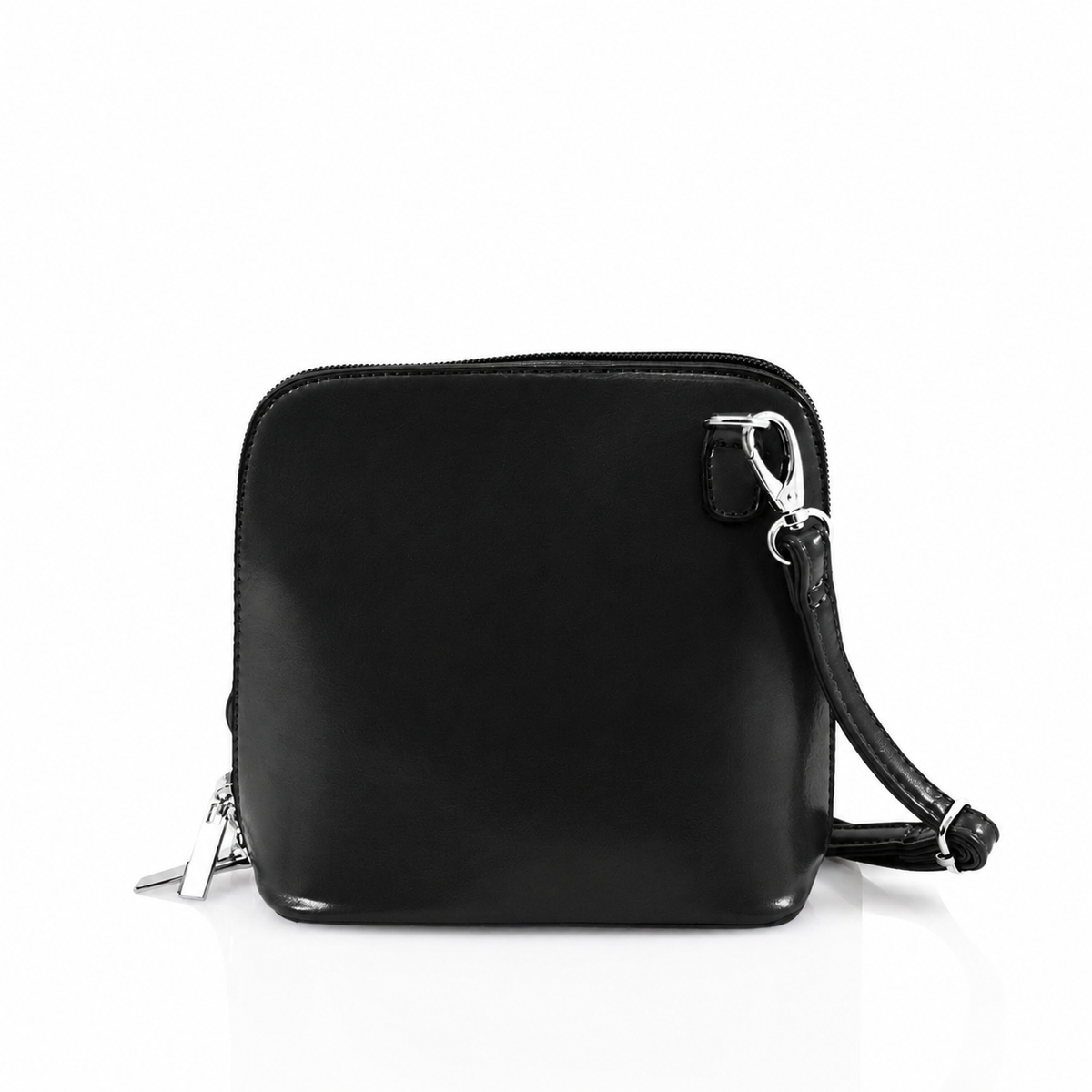 Faux leather square crossbody bag in a choice of colours - product view 22
