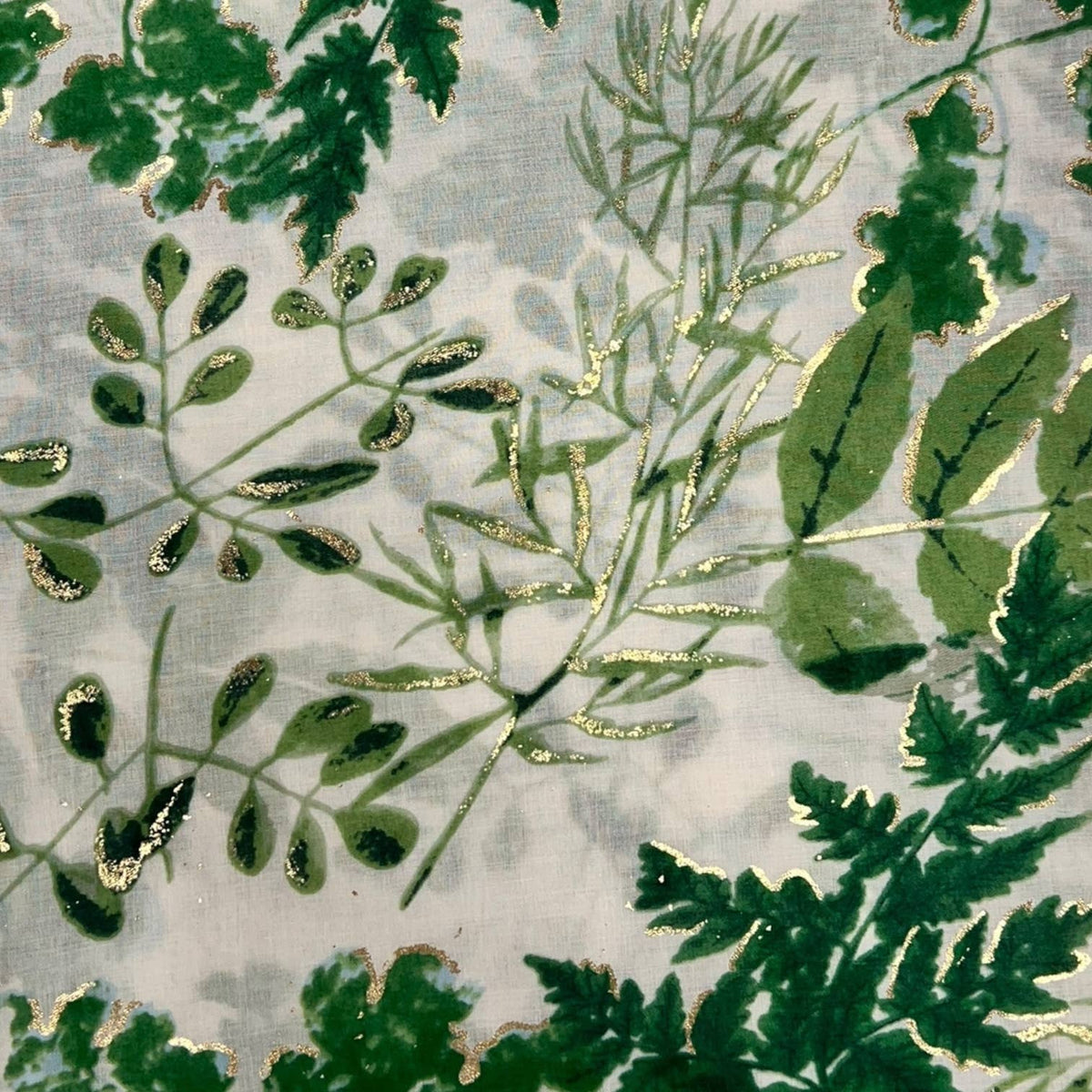Mix summer leaves print
