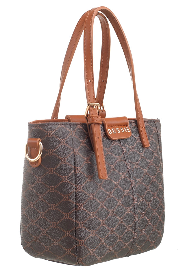 Monogram Buckle Tote image 0