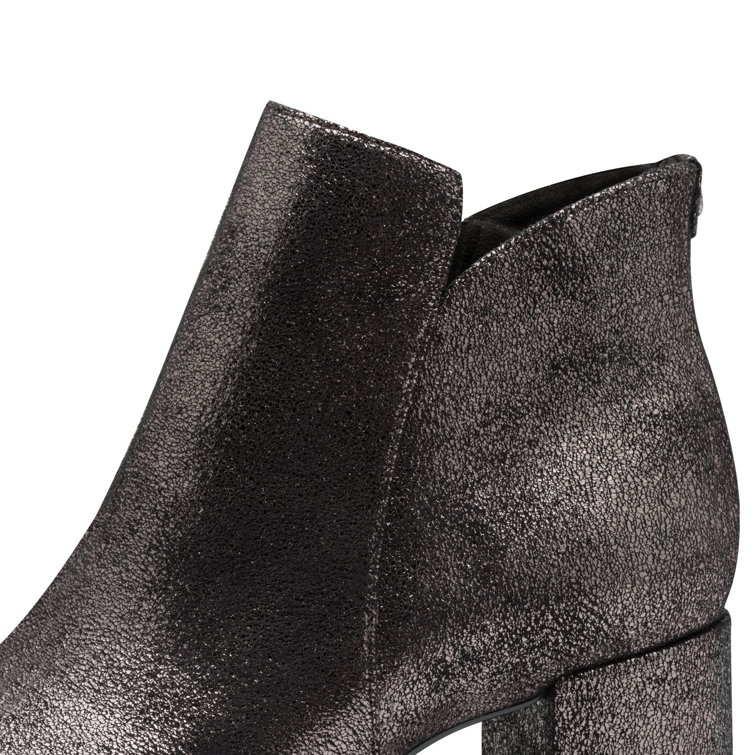 Tamaris Metallic Block Heel Boots image 3