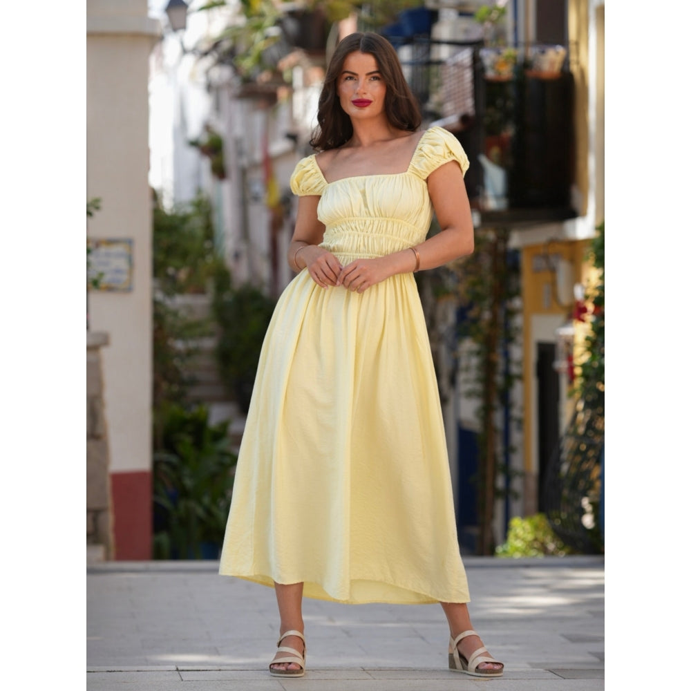 Lunar Buster Gold Wedge Sandal