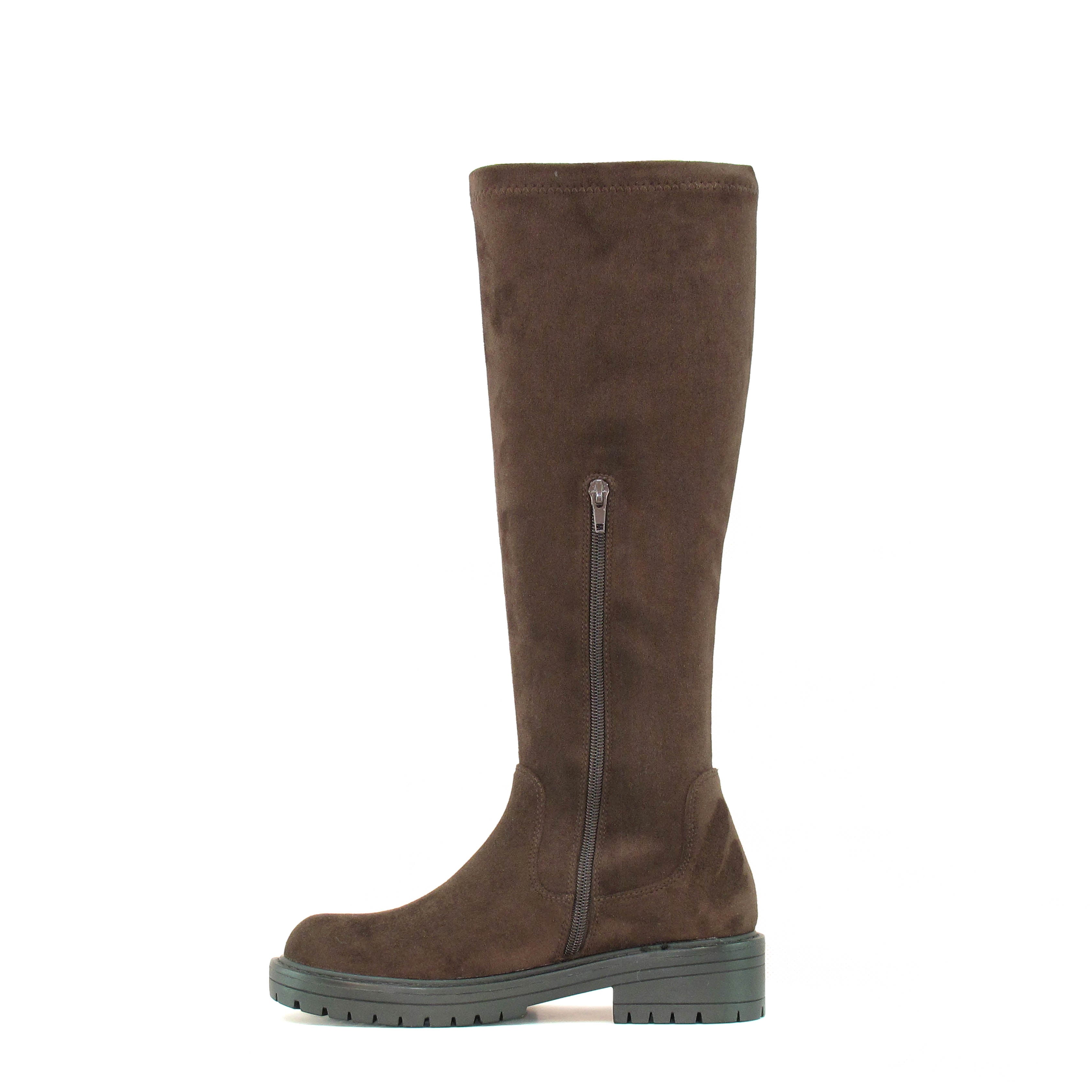 Ella Shoes Nicola Knee High Biker Boots image 2