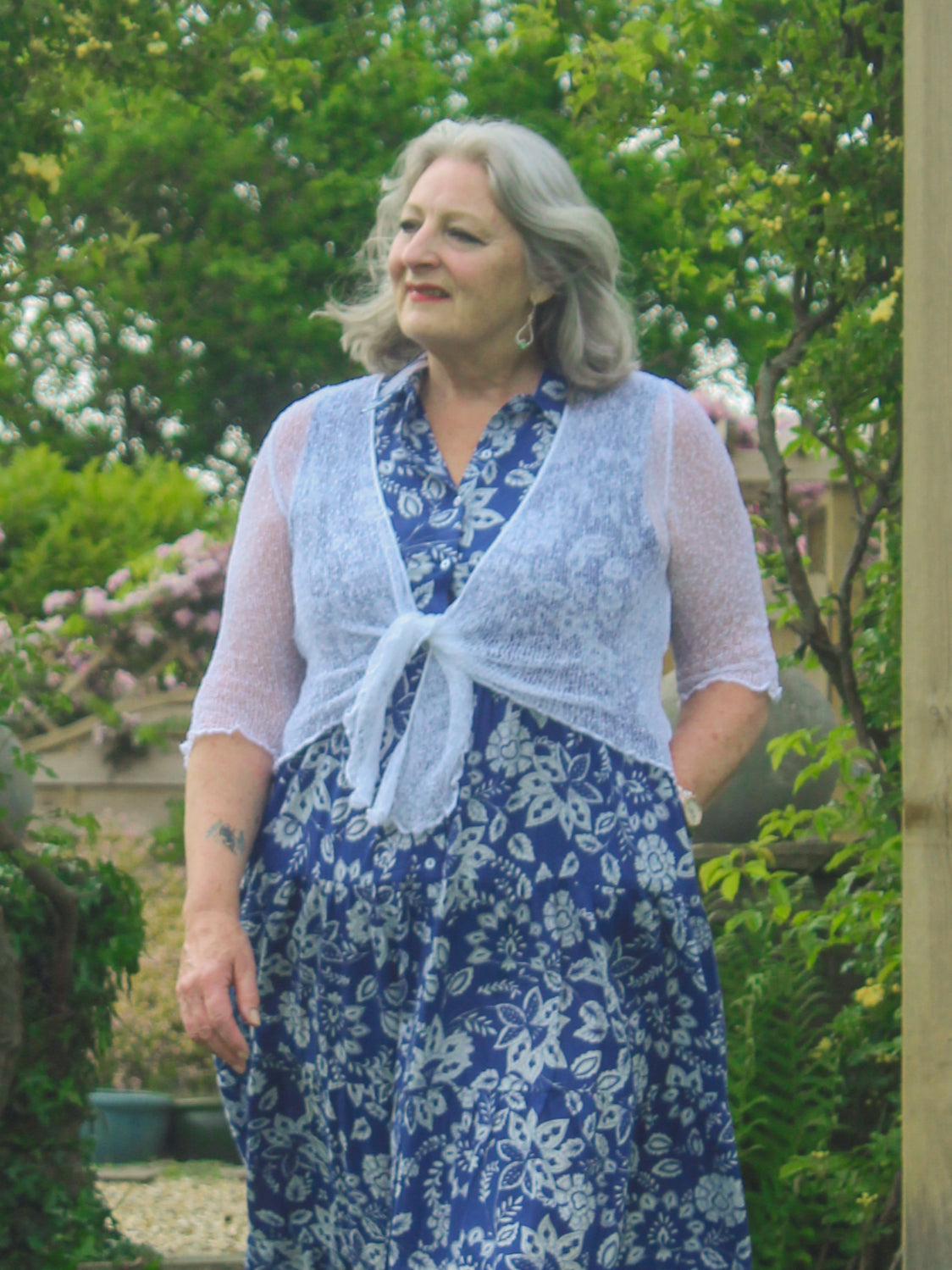 IKat Tie Front Cardigan image 0