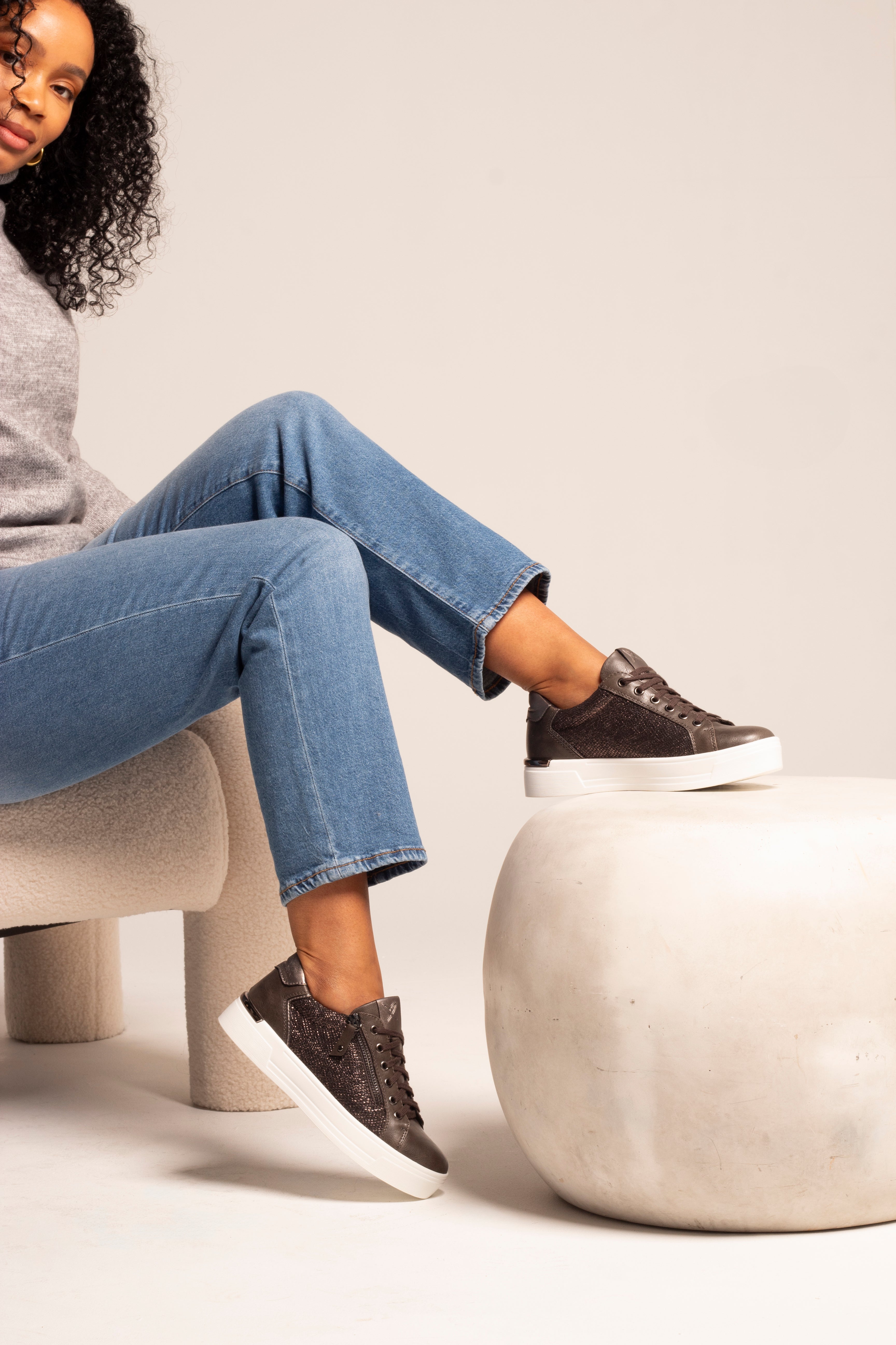 Lunar Hype Platform Zip-up Trainer image 1