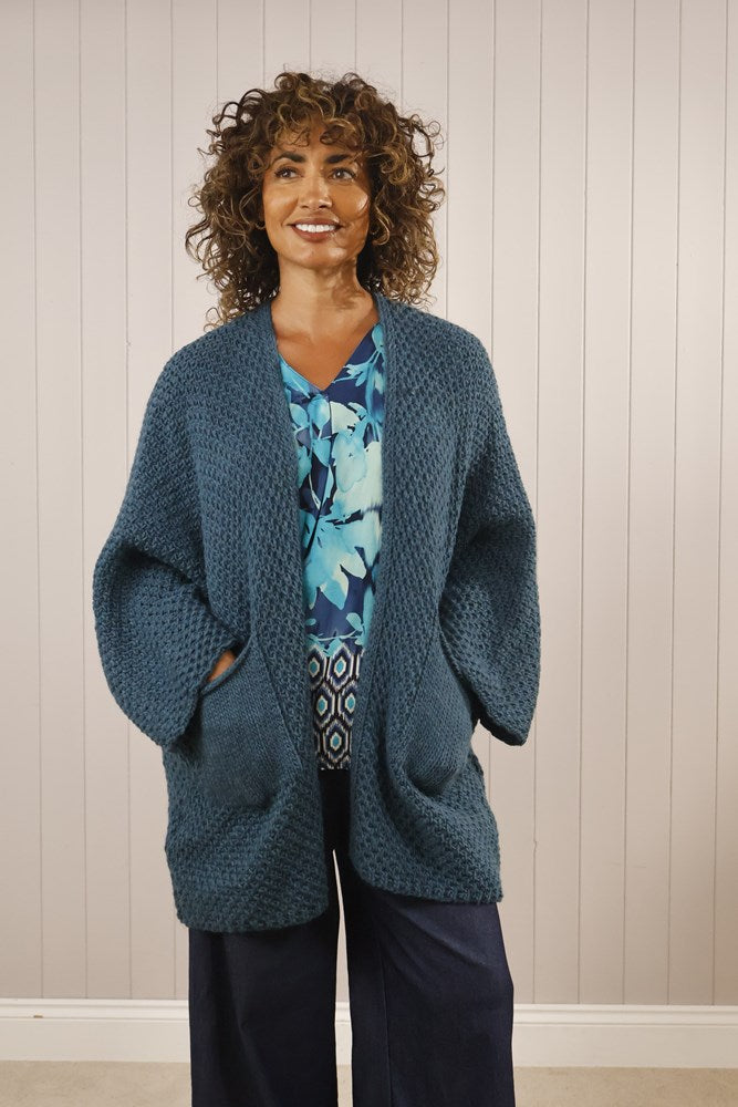 Goose Island Chunky Cable Knit Pocket Cardigan image 0