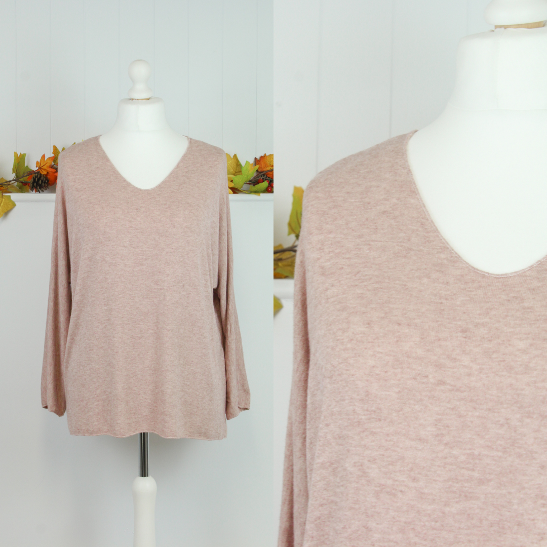 V-Neck Soft Knit Jumper  image 11